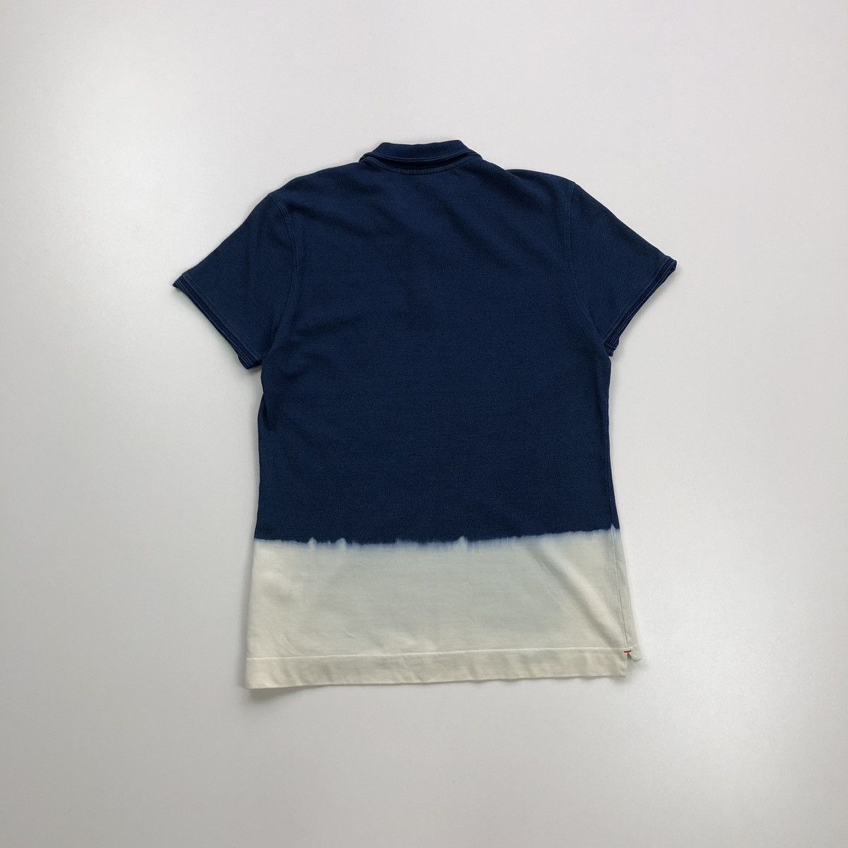 Orlebar Brown Orlebar Brown Stanford SS DI Garments Cotton Polo Shirt Navy Size US L / EU 52-54 / 3 - 3 Thumbnail