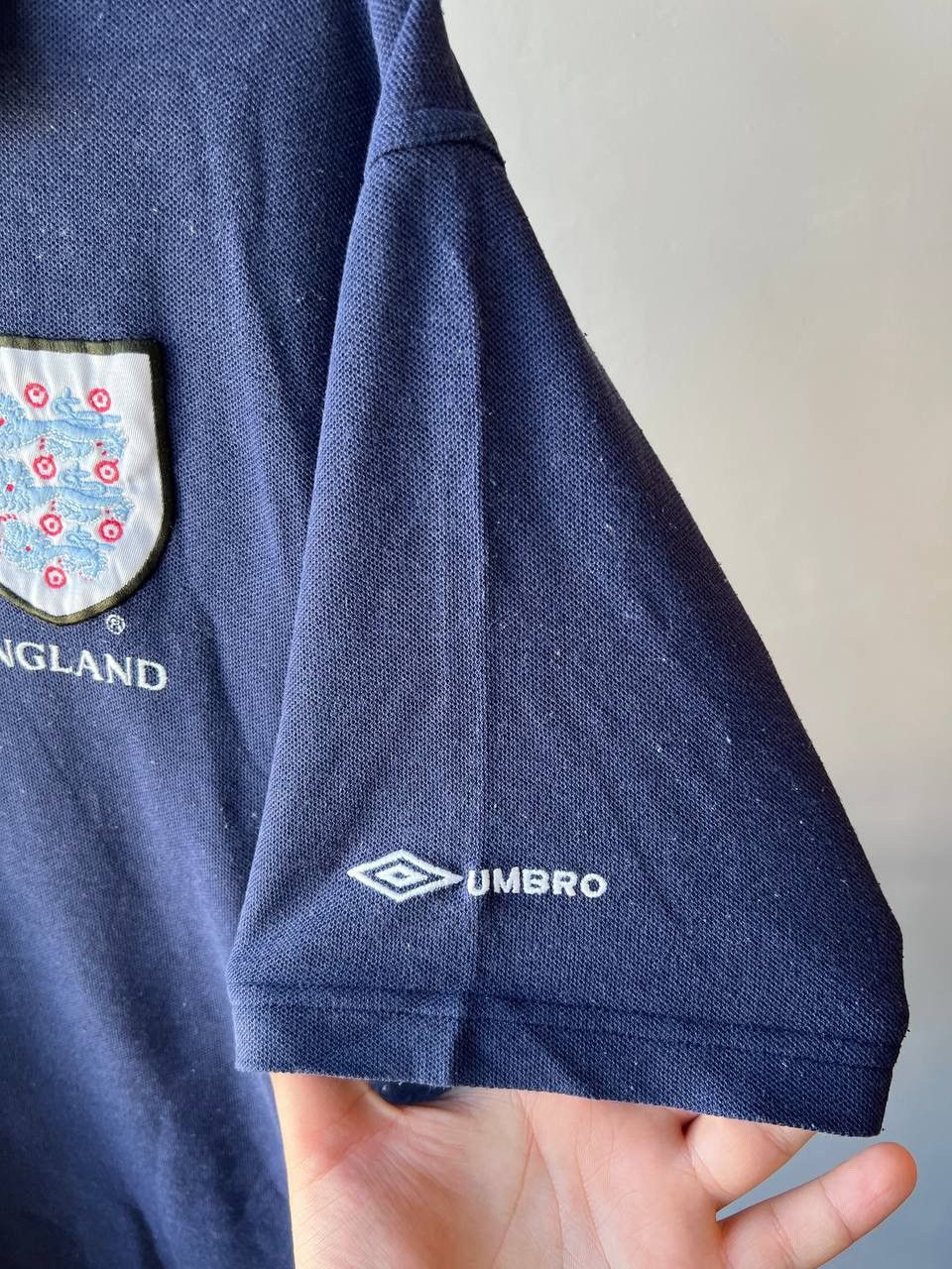 Umbro 1996/97 ENGLAND TEAM TRAINING SOCCER FOOTBALL JERSEY SHIRT M Size US M / EU 48-50 / 2 - 7 Thumbnail