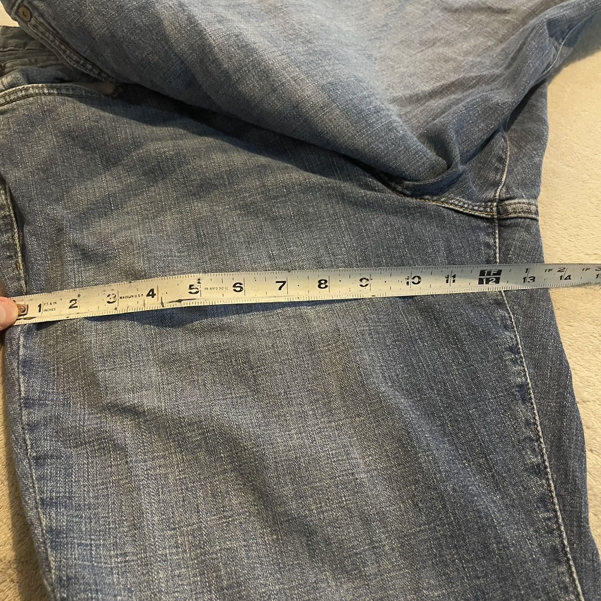 Levi's Vintage Y2K Levis 590 Bootcut Jeans Womens 20W S Blue Denim Size 41" - 10 Thumbnail