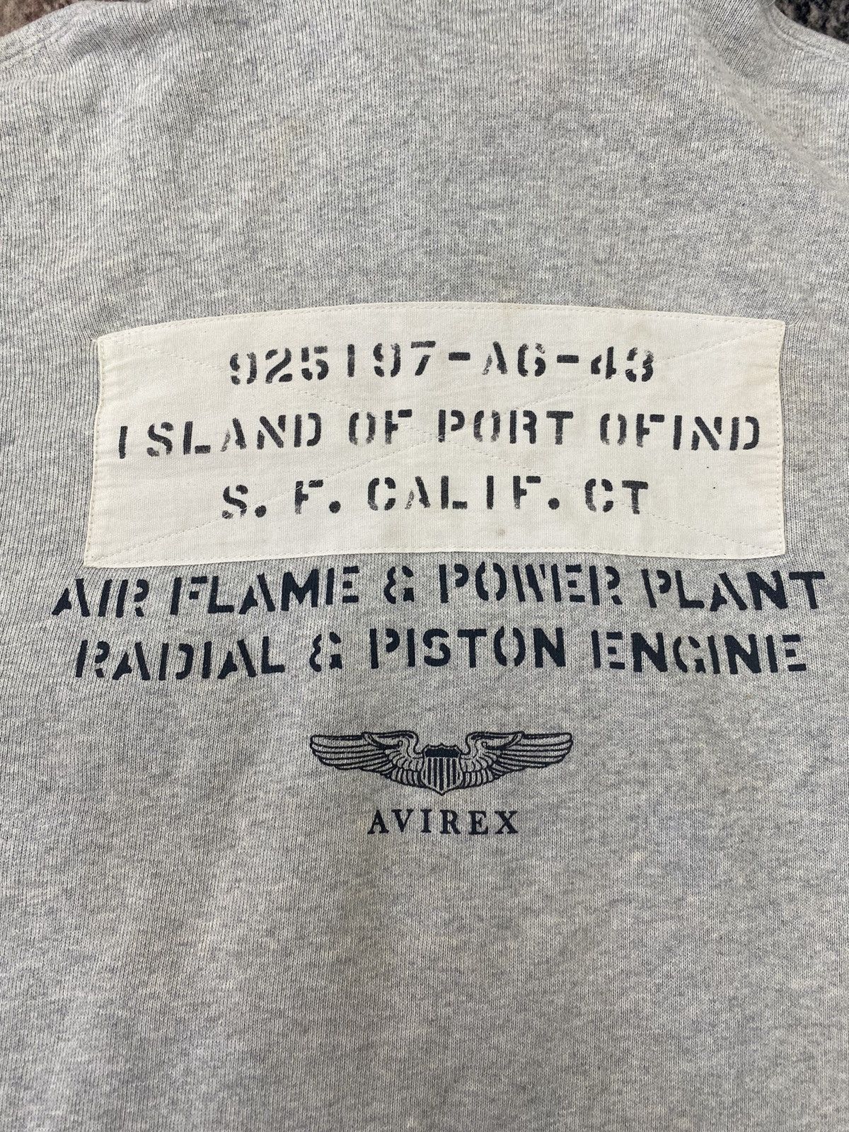 Avirex Vtg Distressed Avirex 75Th Fighter Wing Hoodies Size US M / EU 48-50 / 2 - 7 Thumbnail