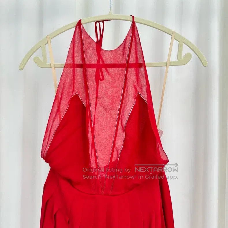 Other Valentino Backless mulberry silk dress Size M / US 6-8 / IT 42-44 - 3 Thumbnail