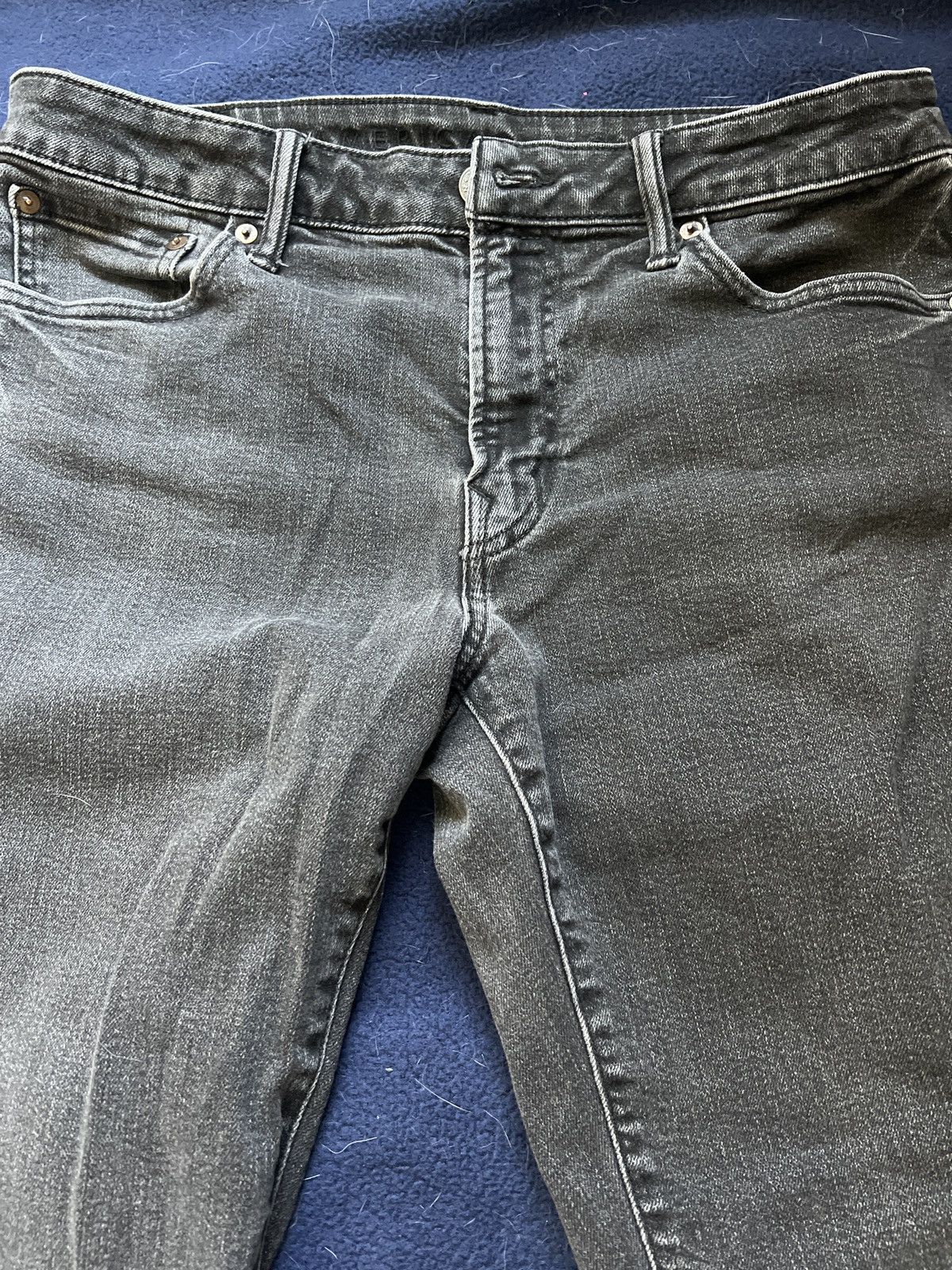 American Eagle Outfitters American Eagle AirFlex+ Black Jeans 33/34 Size US 34 / EU 50 - 2 Thumbnail