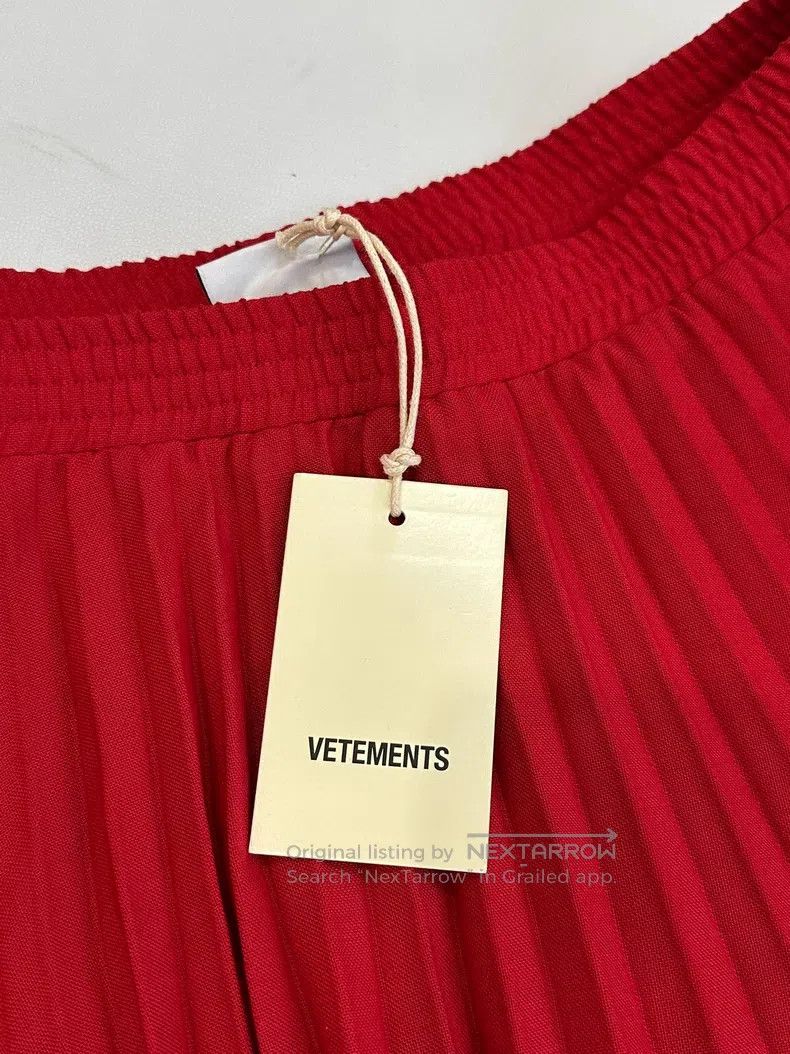 Vetements Vetements size S Pleated Crepe Skirt Size 23" - 2 Thumbnail