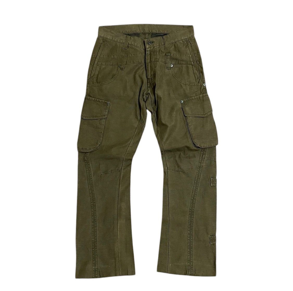 If Six Was Nine Vtg Tete Homme Cargo Pant Size US 30 / EU 46 - 1 Thumbnail