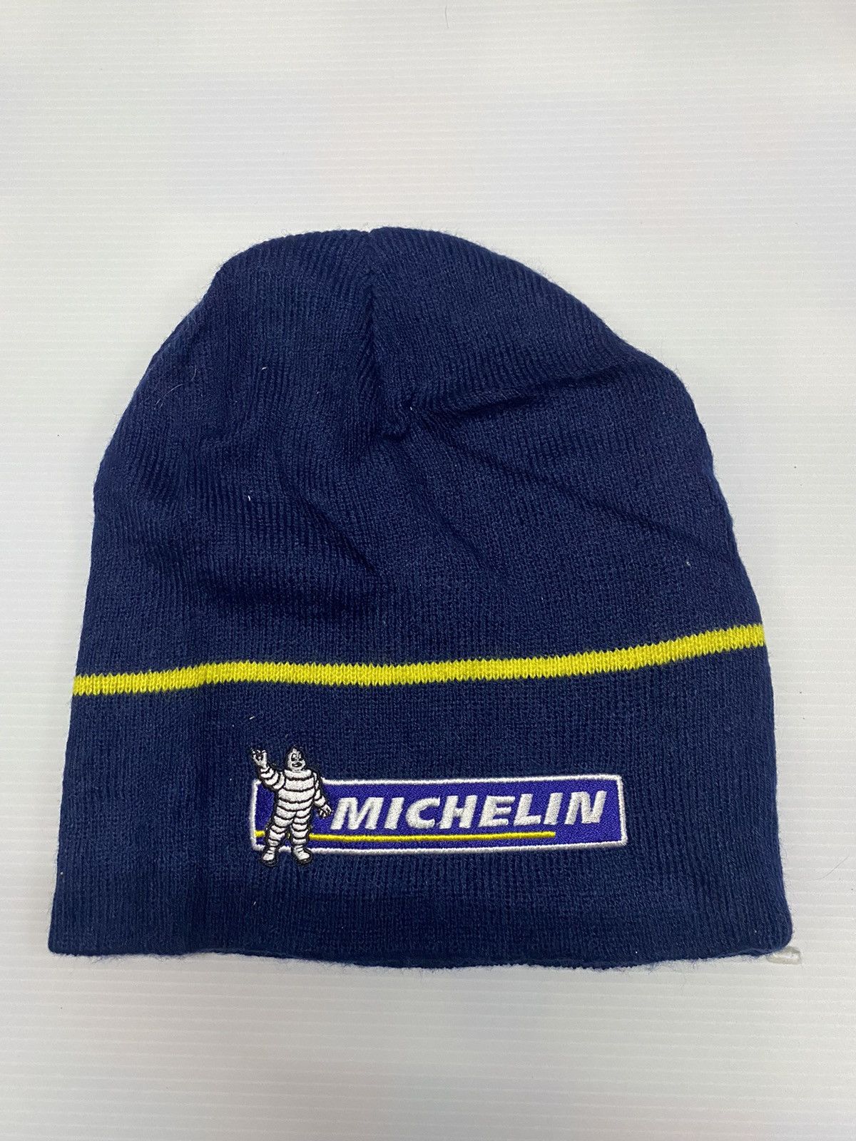 Japanese Brand Vintage Michelin Beanie Hat Size ONE SIZE - 1 Thumbnail