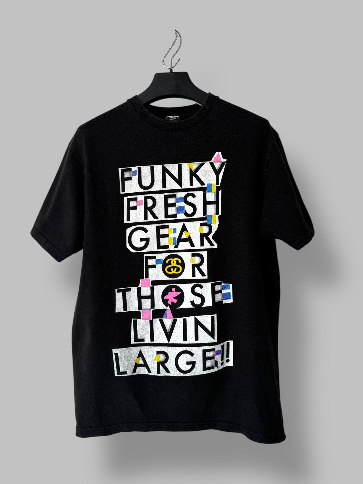 Stussy Vintage Stussy Funky Fresh Gear T Shirt Tee Size US M / EU 48-50 / 2 - 1 Thumbnail