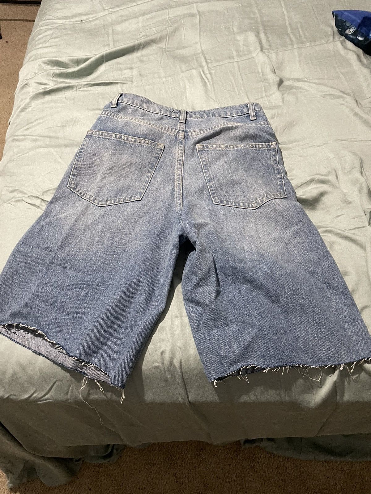 Homemade cropped jean shorts Size US 30 / EU 46 - 3 Thumbnail