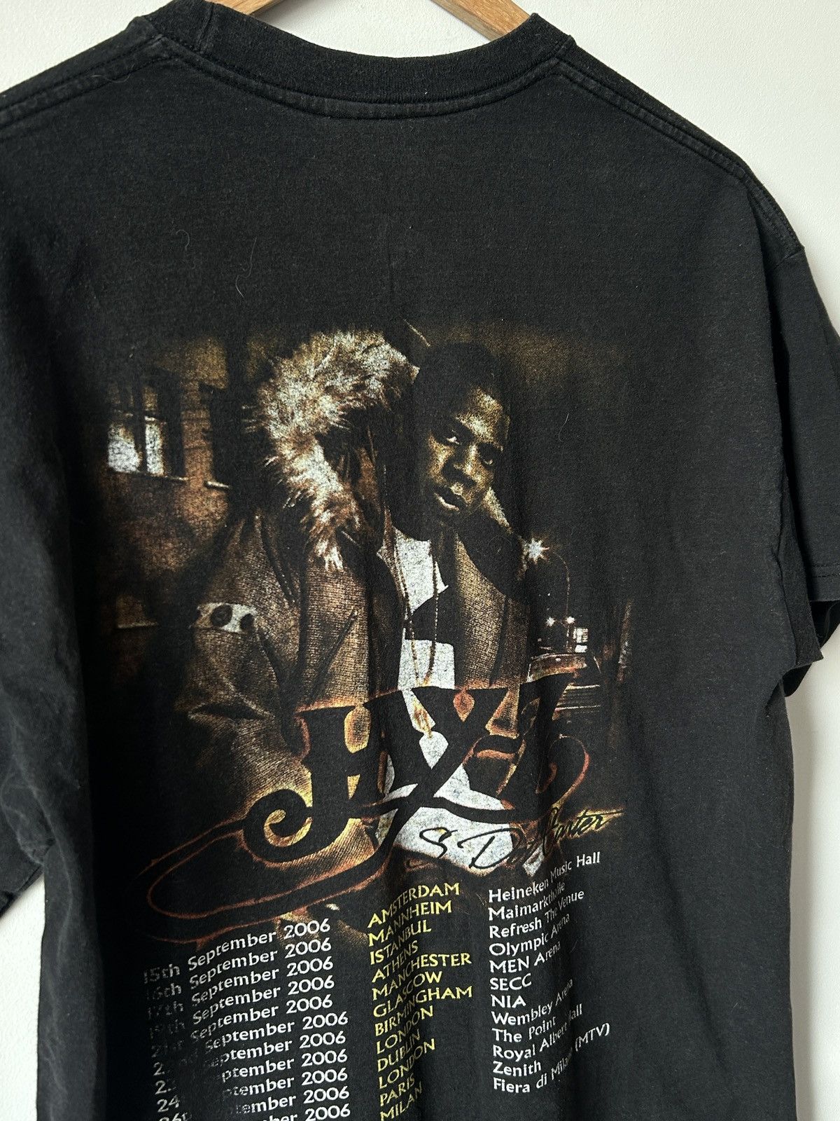 Band Tees × Rap Tees × Vintage 2006 Vintage Jay Z S Dot Carter Tour Rap T-Shirt Size US L / EU 52-54 / 3 - 5 Thumbnail