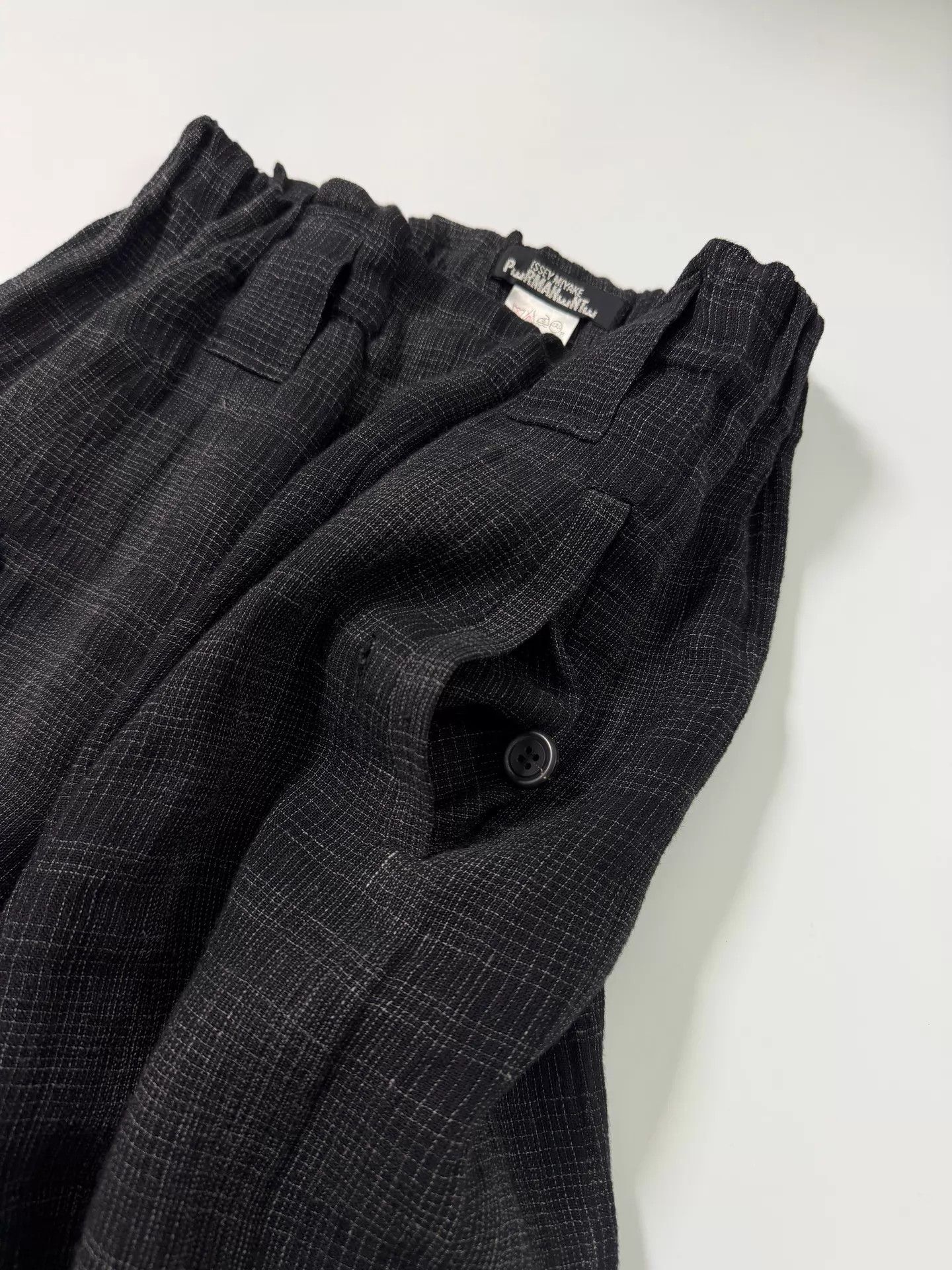 Issey Miyake Issey Miyake 1996 Permanent Double Linen Bamboo Skirt M Size 27" / US 4 / IT 40 - 4 Thumbnail