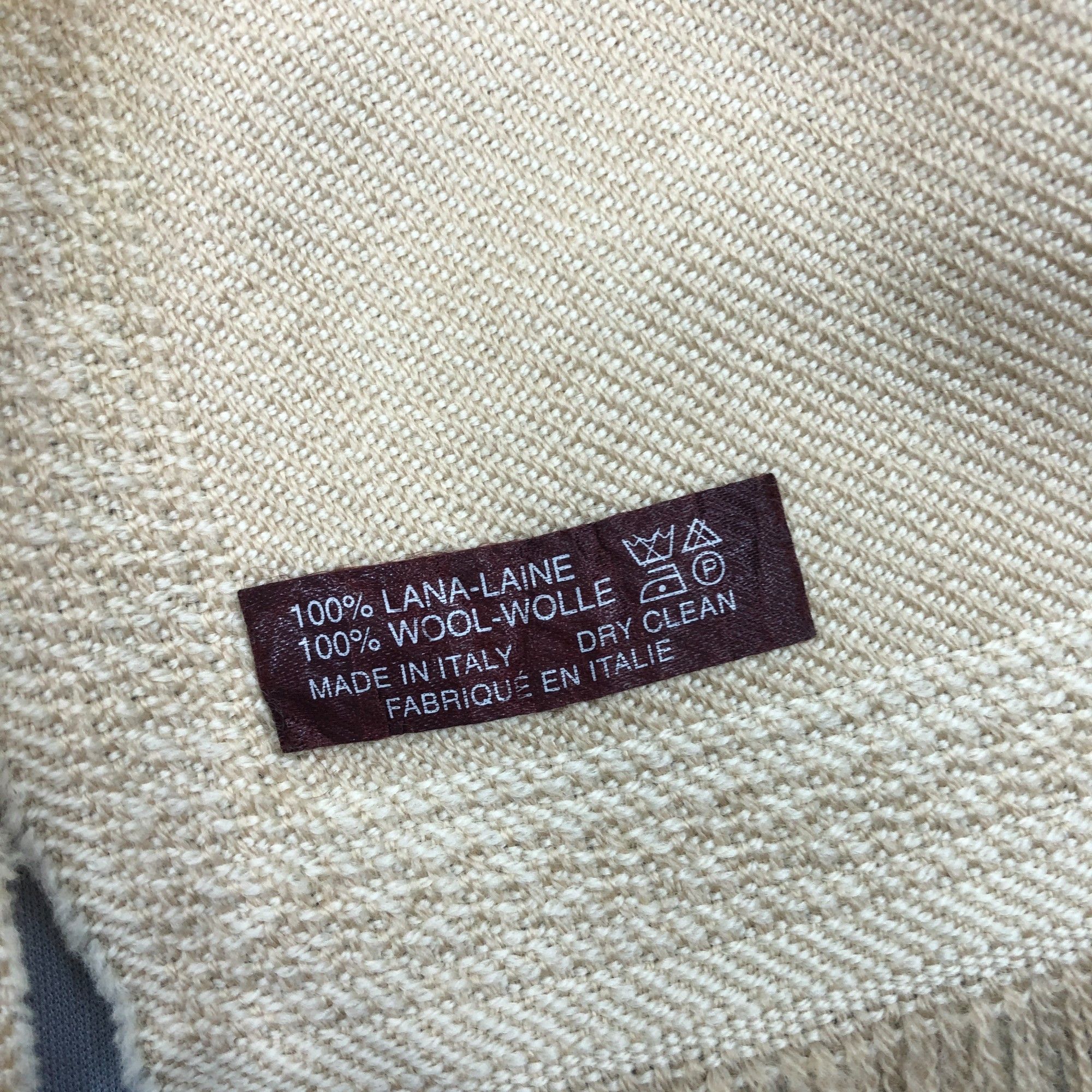 Japanese Brand Vintage Versace Scarf Muffler Wool Winter Scarves Size ONE SIZE - 6 Thumbnail