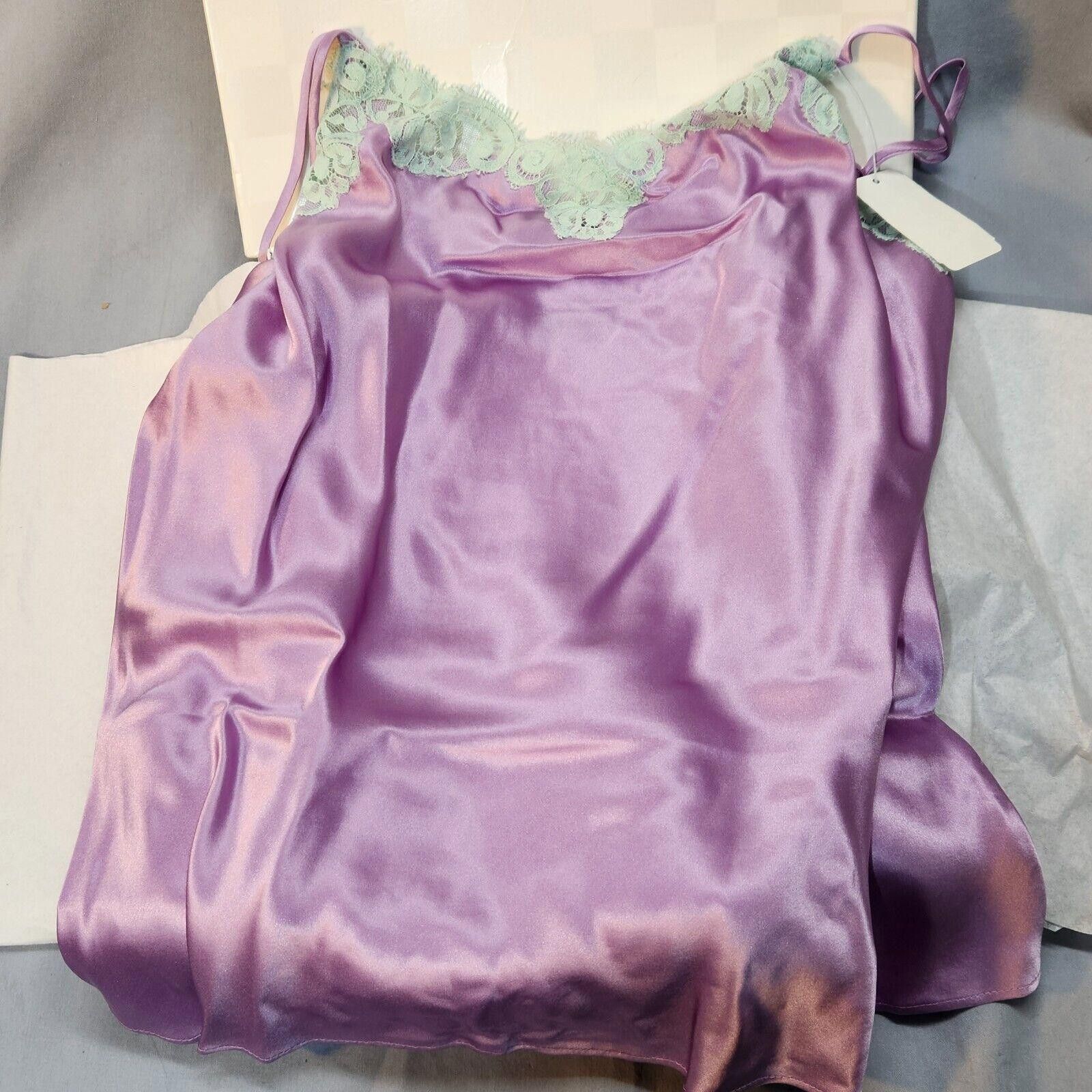 Designer NWT Viamode Purple Camisole Size 000 Bloomingdale's Size ONE SIZE - 4 Thumbnail