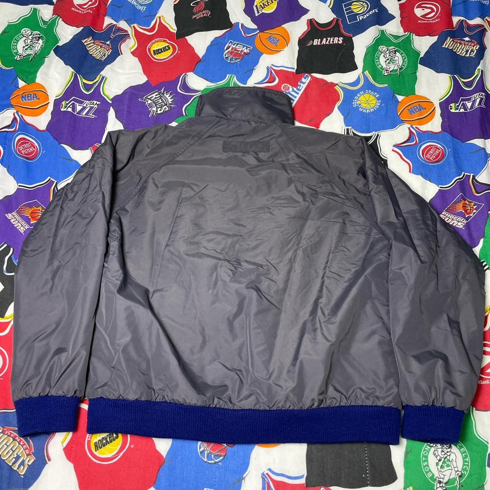 Oshkosh × Vintage Vintage 90s OshKosh BGosh Full Zip Bomber Blue Jacket Rare Size US L / EU 52-54 / 3 - 2 Thumbnail