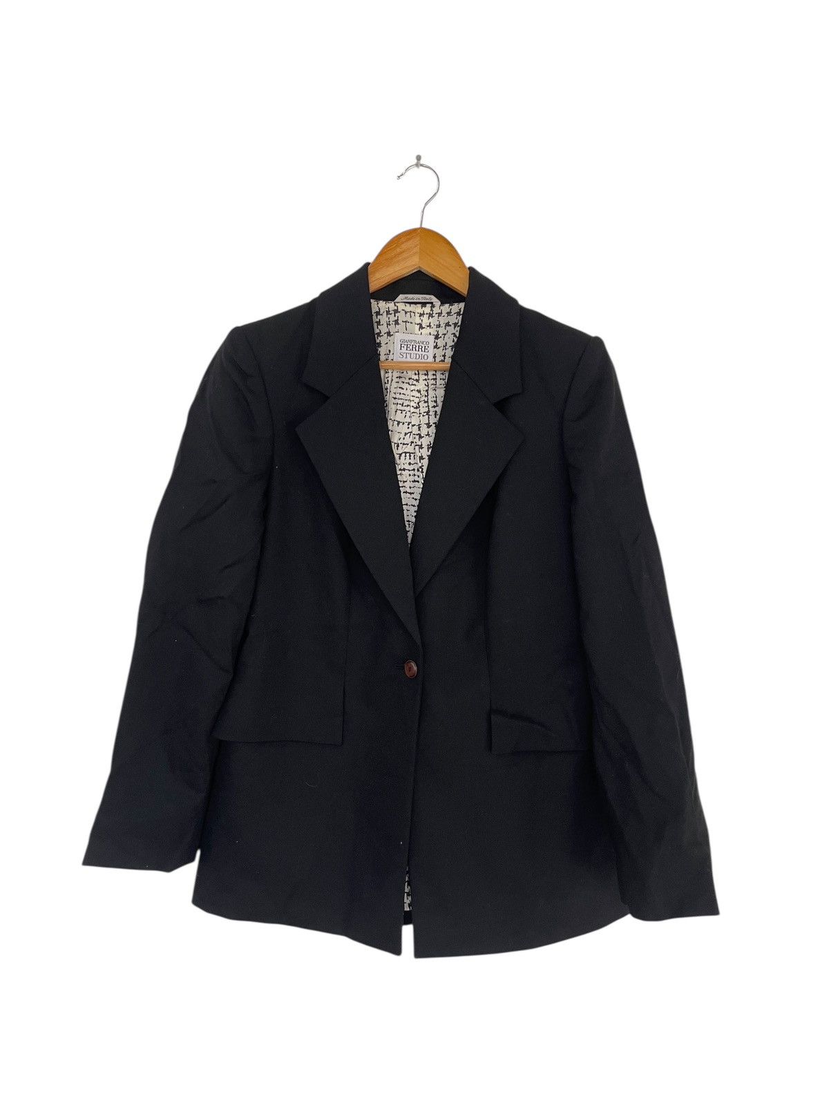 Gianfranco Ferre × Vintage GIANFRANCO FERRE STUDIO BLAZER Size 42S - 1 Thumbnail