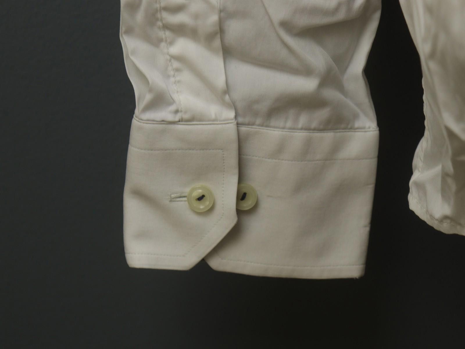 Eton Eton White 100% Cotton Collared Dress Shirt Size 42 Size 38R - 10 Thumbnail