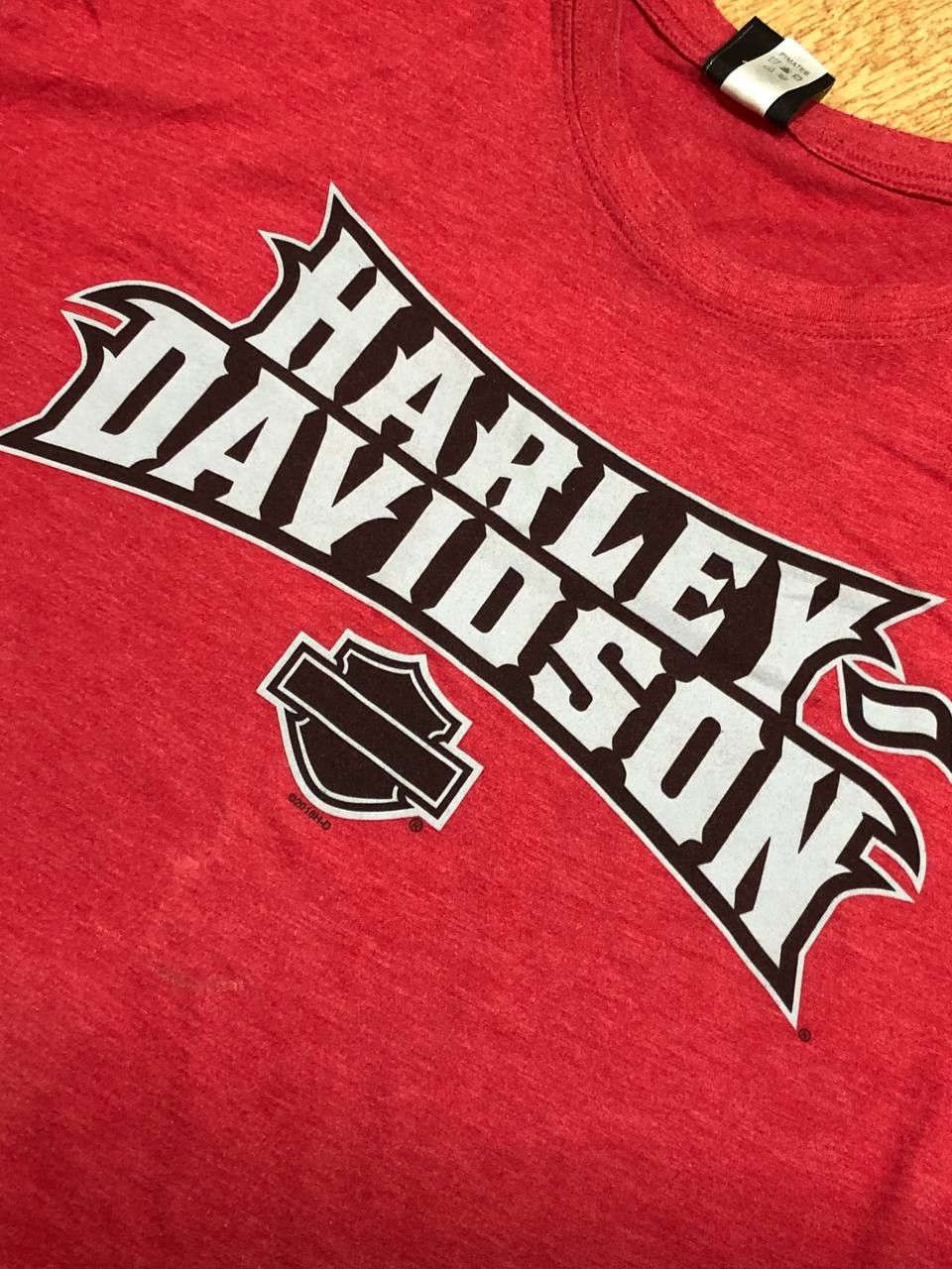 Harley Davidson Streetwear T-Shirt Harley Davidson big logo Y2K Vintage Size US XL / EU 56 / 4 - 6 Thumbnail