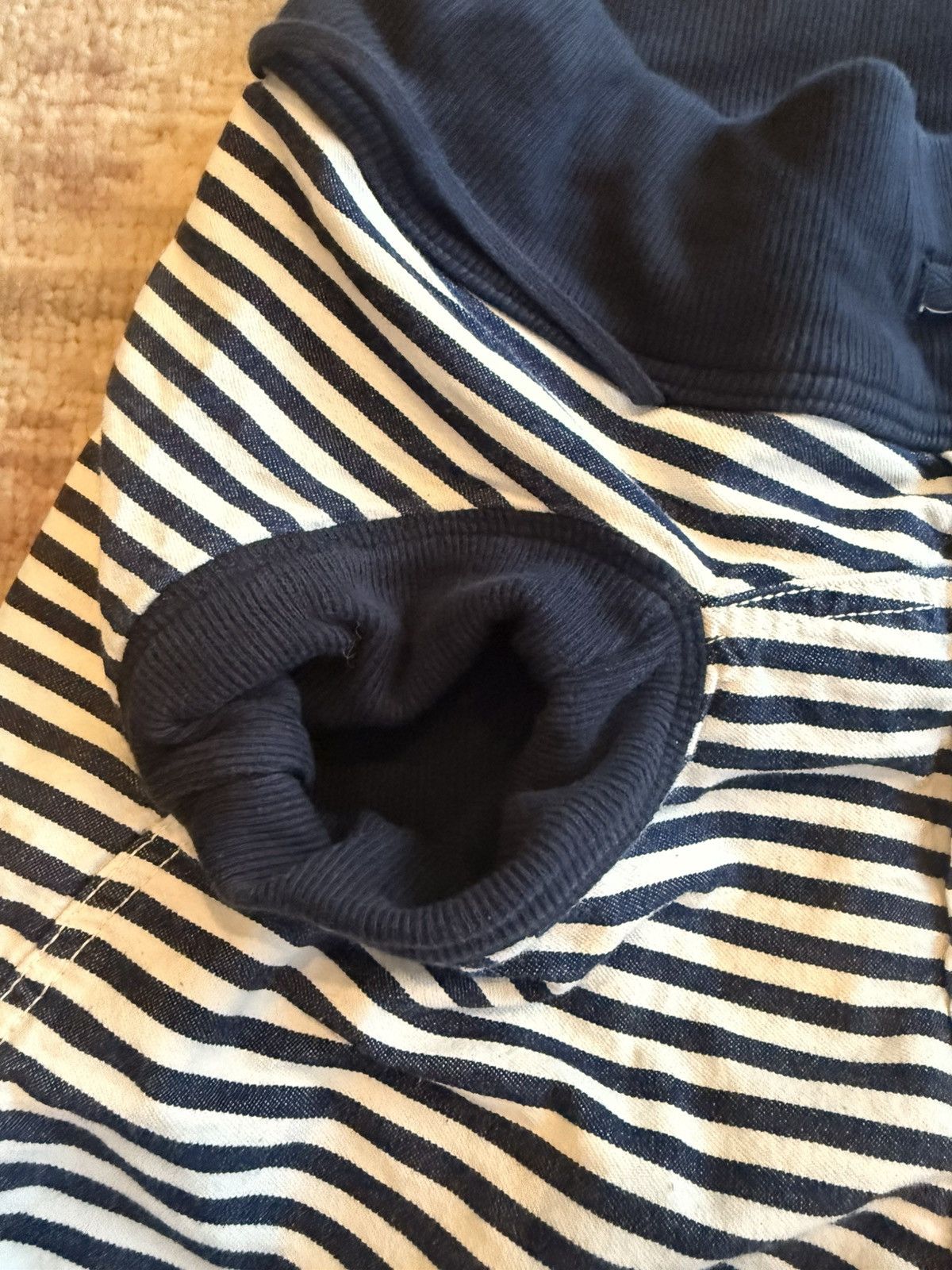 Kapital Sailor style stripe sweatpants Size US 32 / EU 48 - 6 Thumbnail