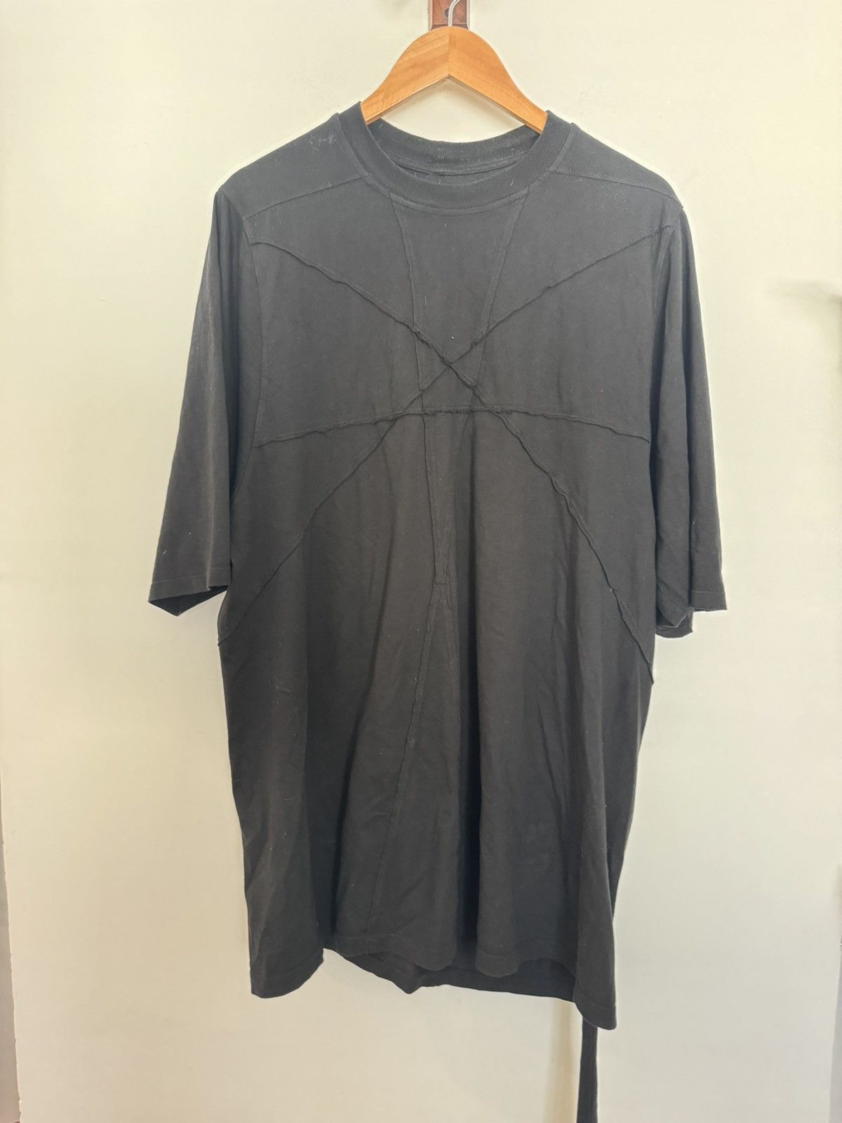 Rick Owens Oversized Embroidered crater T Size US M / EU 48-50 / 2 - 2 Thumbnail