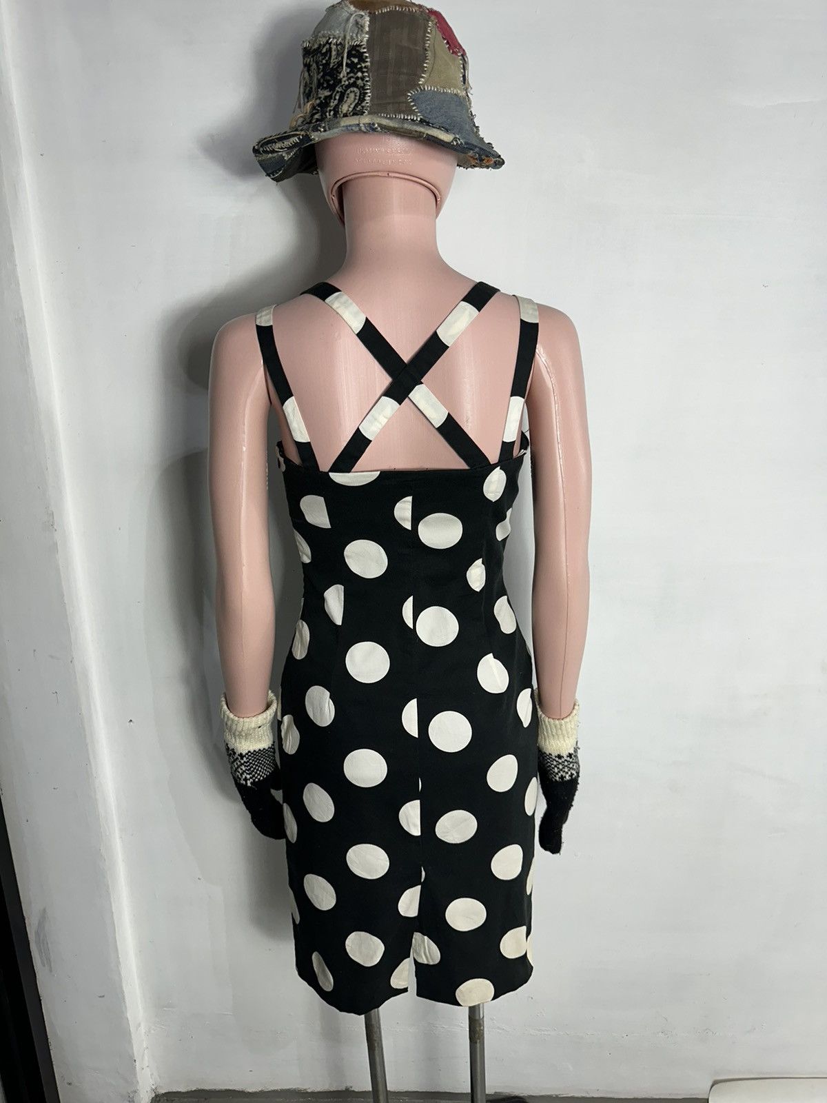 Moschino Moschino Dots Dress Size S / US 4 / IT 40 - 4 Thumbnail