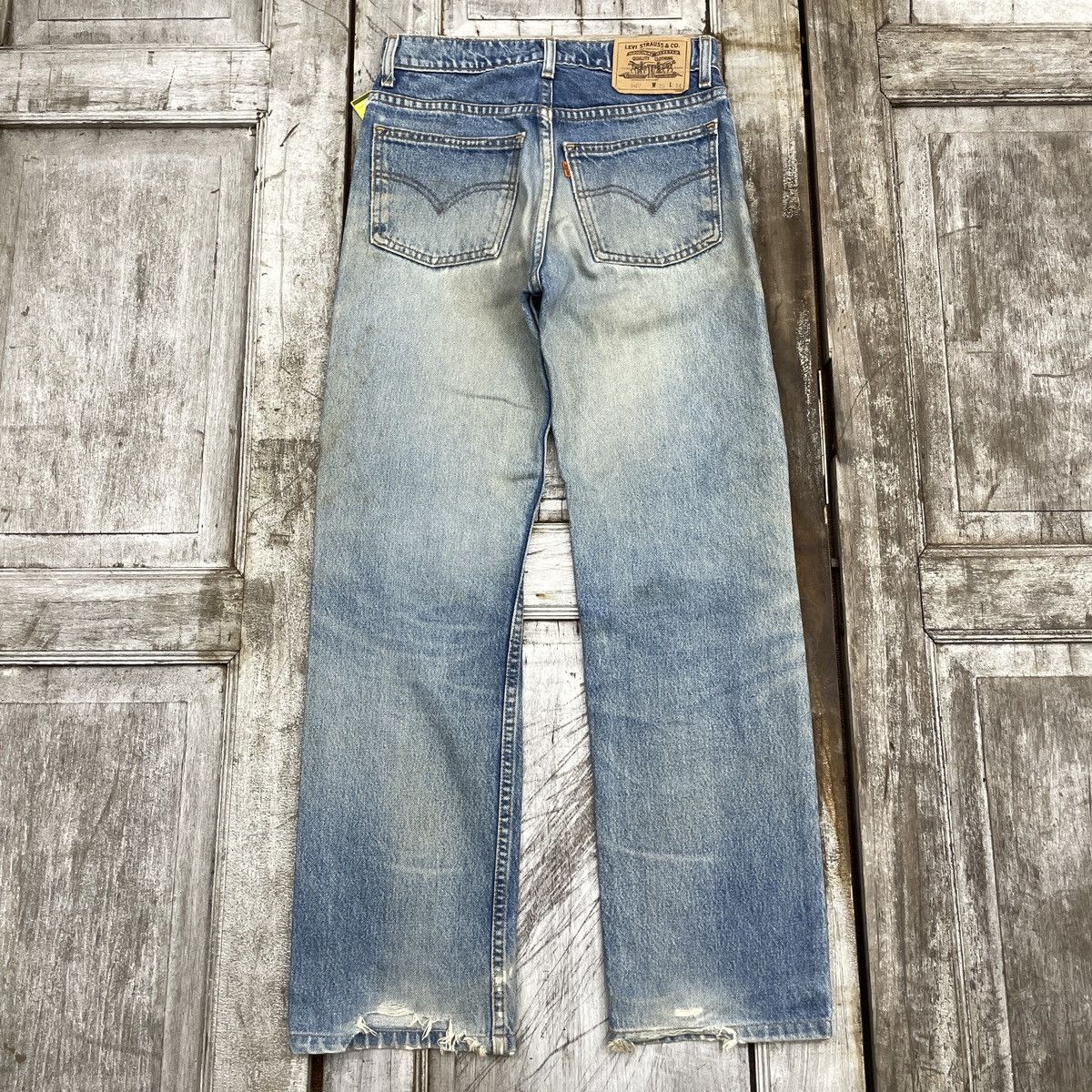 Levi's Vintage Levis 607 Oren tag Distressed Jeans wc 370 Size US 28 / EU 44 - 2 Thumbnail