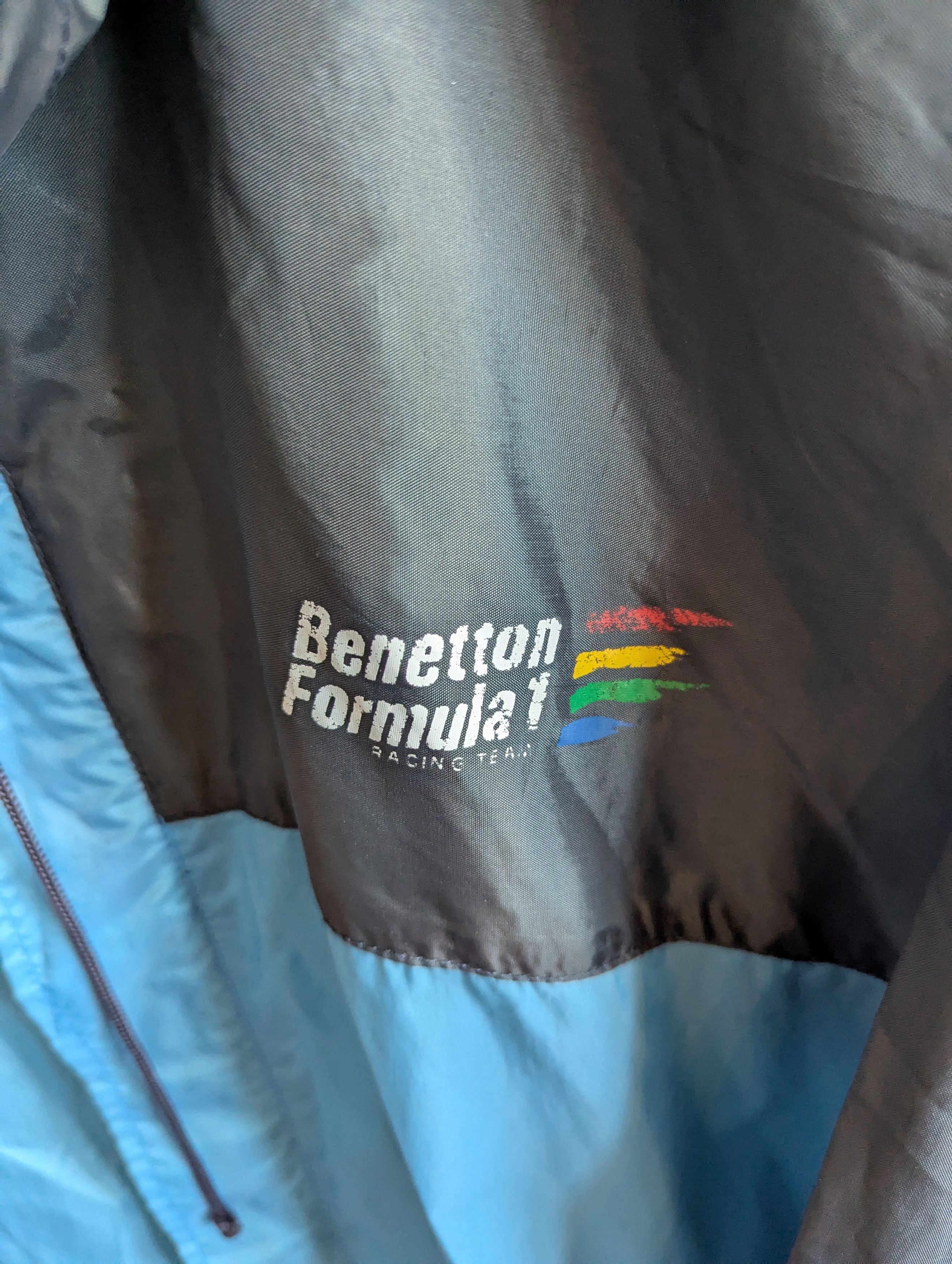 Benetton × Formula 1 Vintage Benetton Formula 1 Rain Jacket Size US XL / EU 56 / 4 - 4 Thumbnail