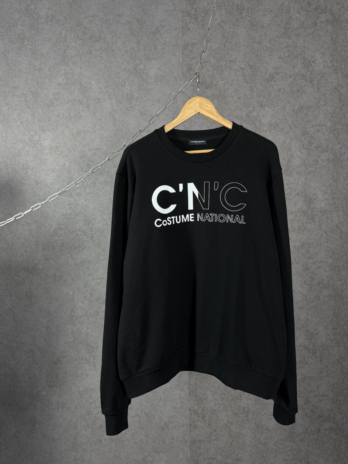 Costume National Costume National center logo sweatshirt Size US XL / EU 56 / 4 - 1 Thumbnail