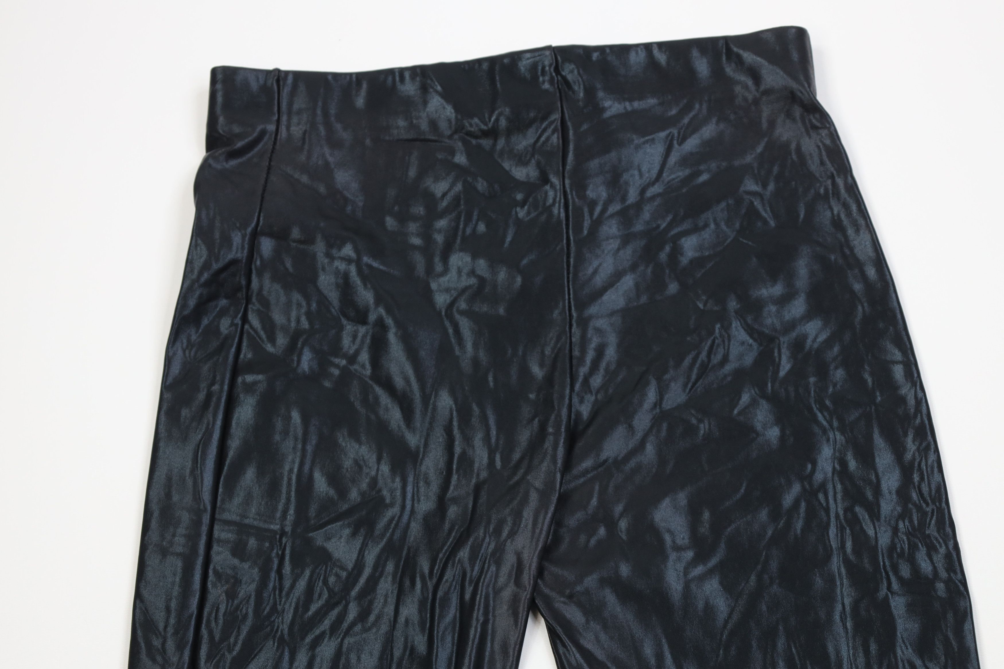 Vintage Vintage 90s Y2K Metallic Fire Flames Bell Bottoms Pants Size 27" / US 4 / IT 40 - 9 Thumbnail