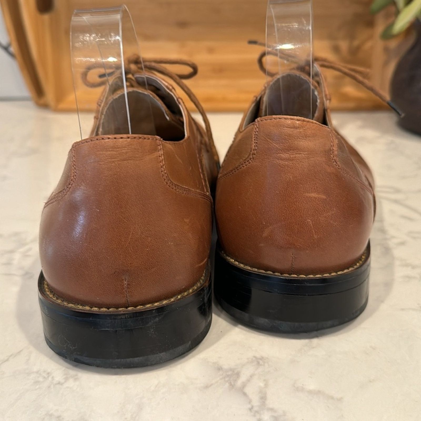 Stacy Adams Stacy Adams Corrado Oxford tan brown size 12 academia Size US 12 / EU 45 - 2 Thumbnail