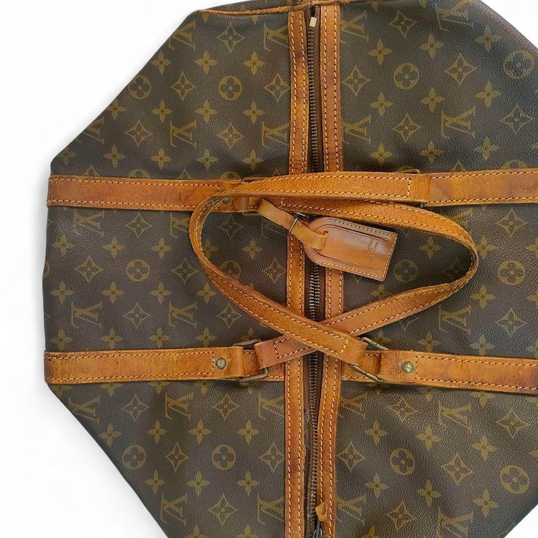 Louis Vuitton Louis Vuitton - Sax Pool 45 Leather Monogram Boston Handbag Size ONE SIZE - 9 Thumbnail
