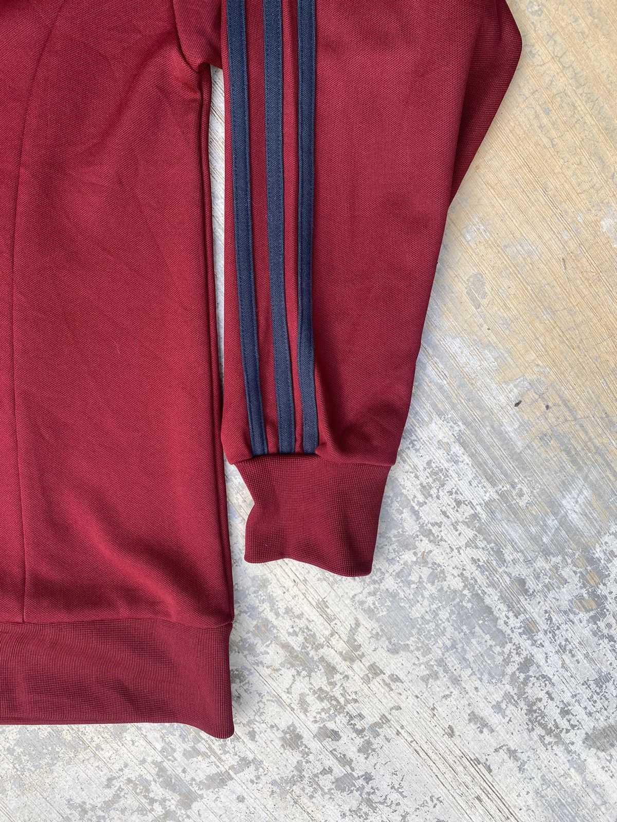 Vintage Distressed Adidas Trefoil Tracktop Jacket Size US M / EU 48-50 / 2 - 5 Thumbnail