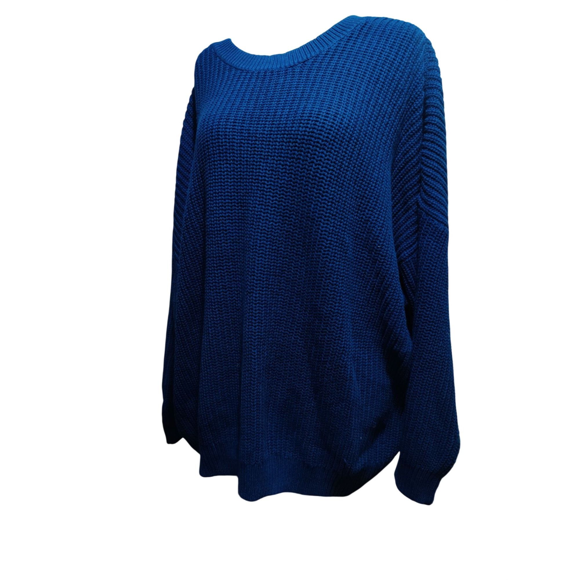 Sonoma Sonoma Plus Size 3X Blue Chunky Knit Sweater Oversized Cozy Size 3XL / US 20-22 - 11 Thumbnail
