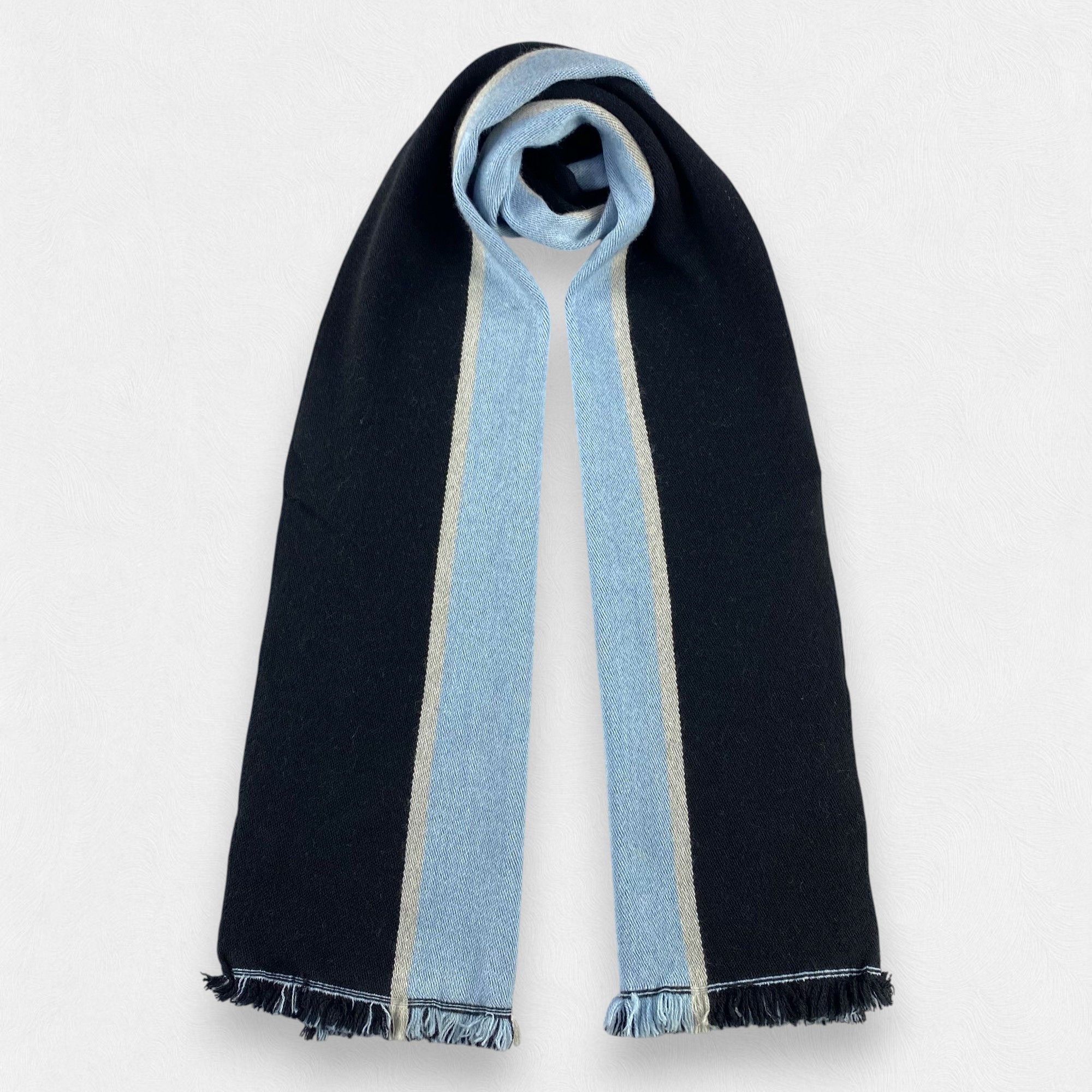 Alfred Dunhill Dunhill Scarf Neck Wrap Wool Muffler Size ONE SIZE - 1 Thumbnail