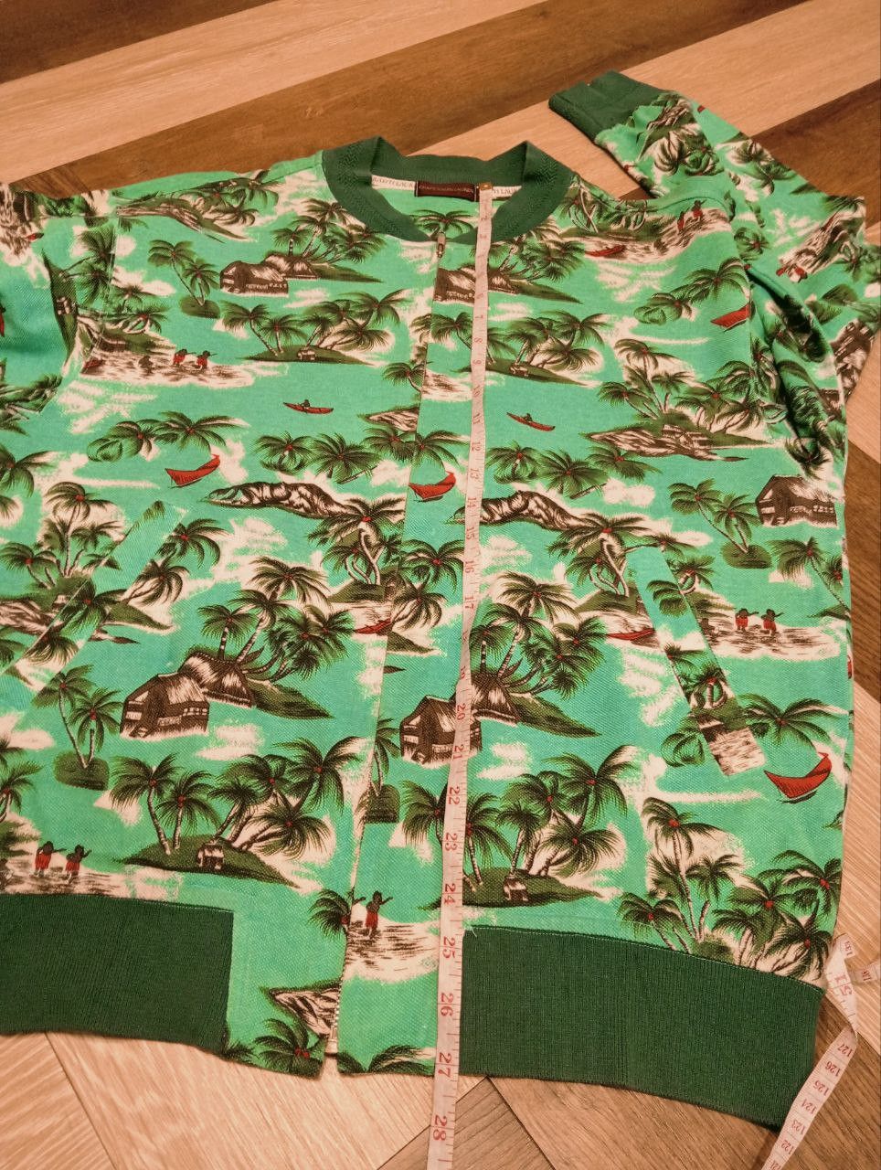 Chaps Ralph Lauren CHAPS RALPH LAUREN ALOHA PRINTED BOMBER JACKET - SIZE L Size US L / EU 52-54 / 3 - 15 Thumbnail
