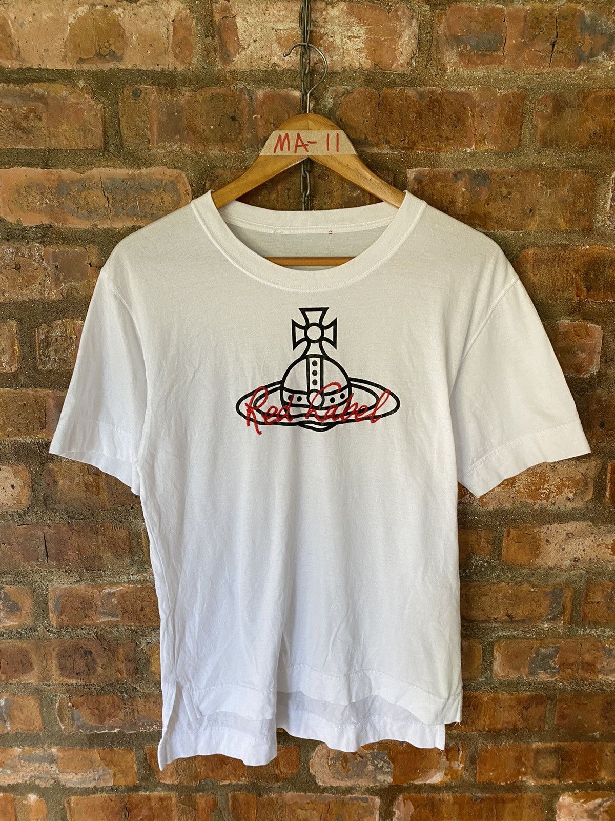 Vivienne Westwood 2000s Red Label Japan Orb Logo tee Size US M / EU 48-50 / 2 - 2 Thumbnail