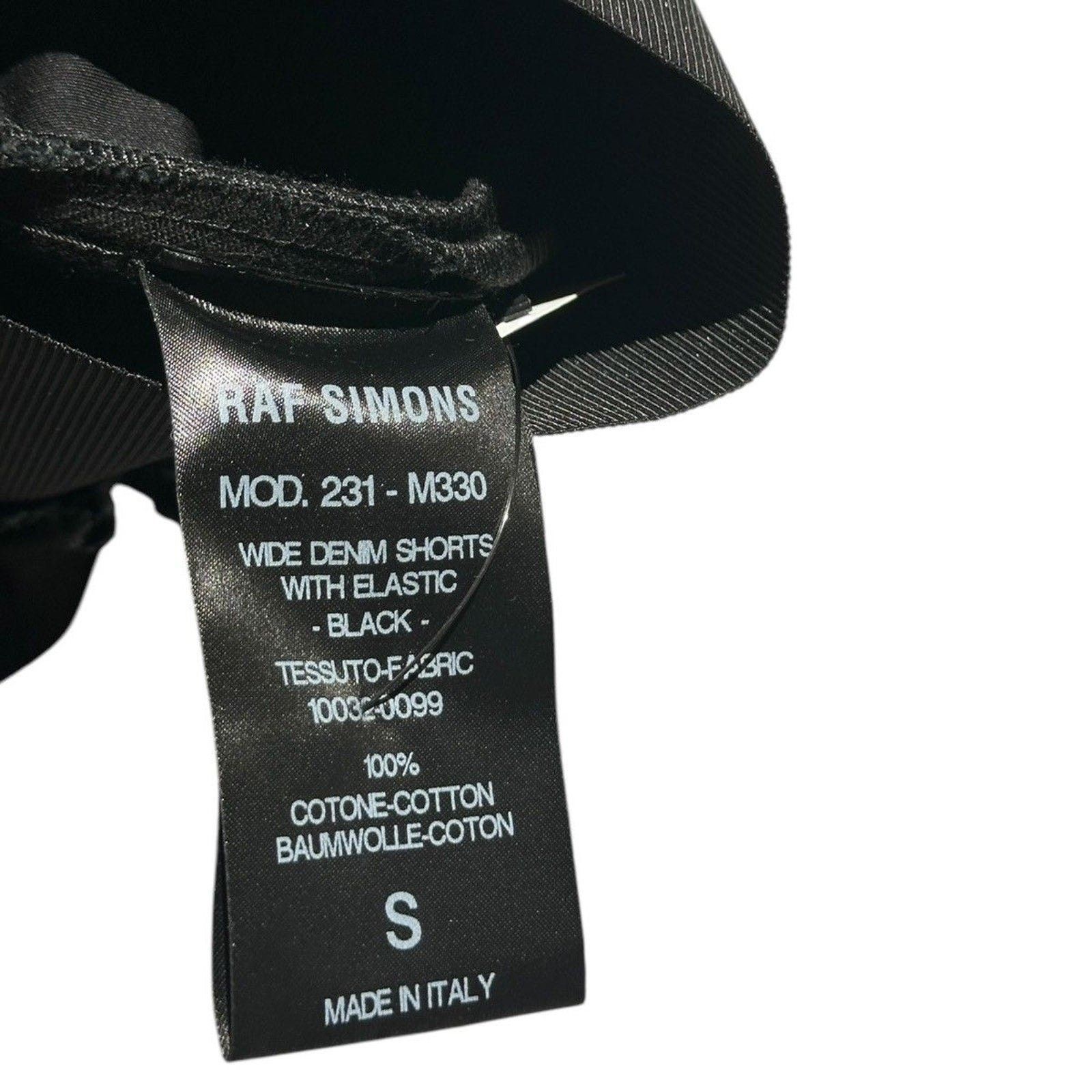 Raf Simons Gathered Elastic Cinch waist shorts Size US 30 / EU 46 - 4 Thumbnail
