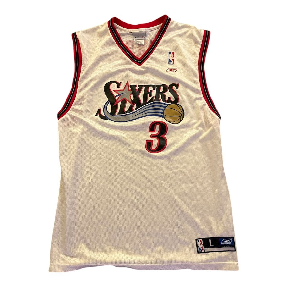 NBA Allen Iverson Jersey Size US L / EU 52-54 / 3 - 1 Thumbnail