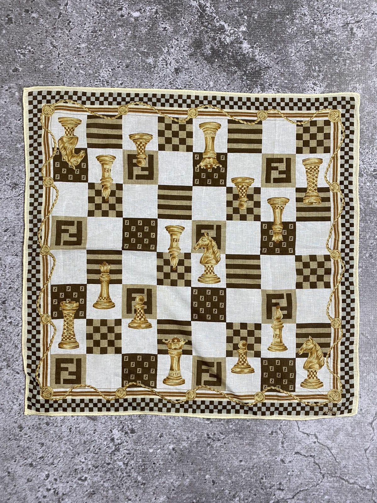 Fendi Fendi Handkerchief / Bandana / Neckerchief Size ONE SIZE - 2 Thumbnail