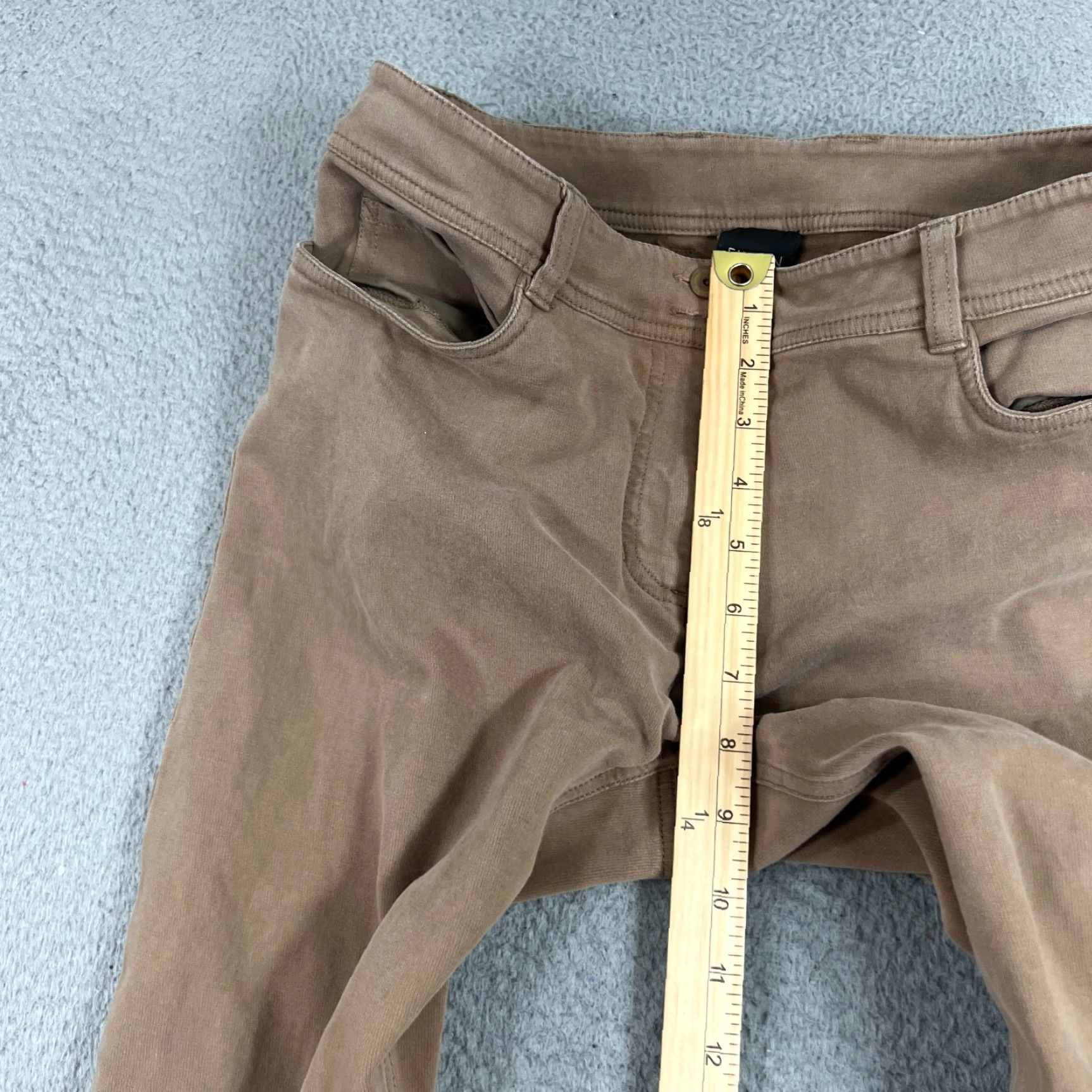 Eileen Fisher EILEEN FISHER Women’s Dress Pants Brown Classic Fit Size L 28" Inseam Hemmed Size 36" / US 14 / IT 50 - 4 Thumbnail