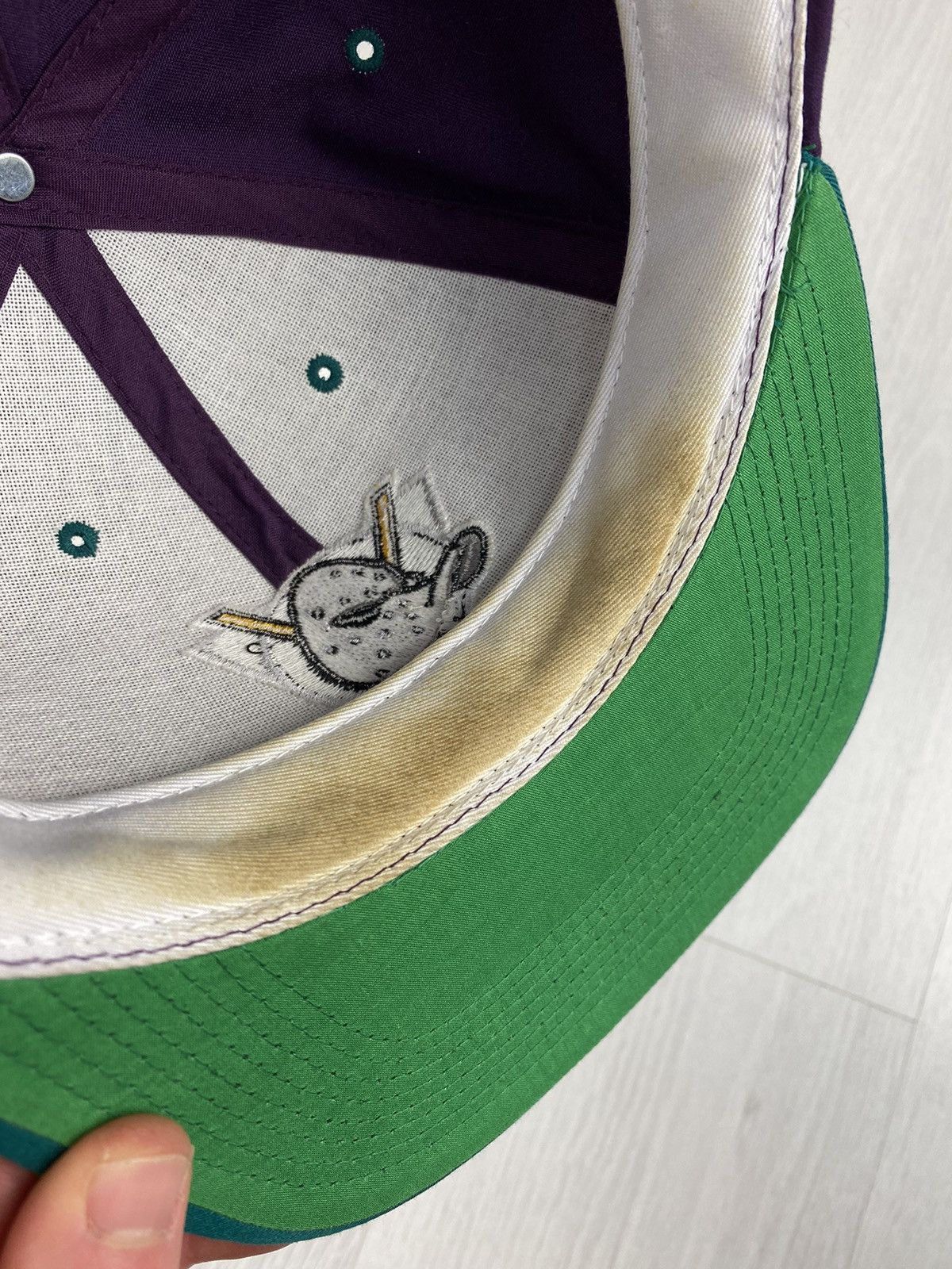 Sports Specialties Vintage The Mighty Ducks Sports Specialties Cap Hat Kings Size ONE SIZE - 7 Thumbnail