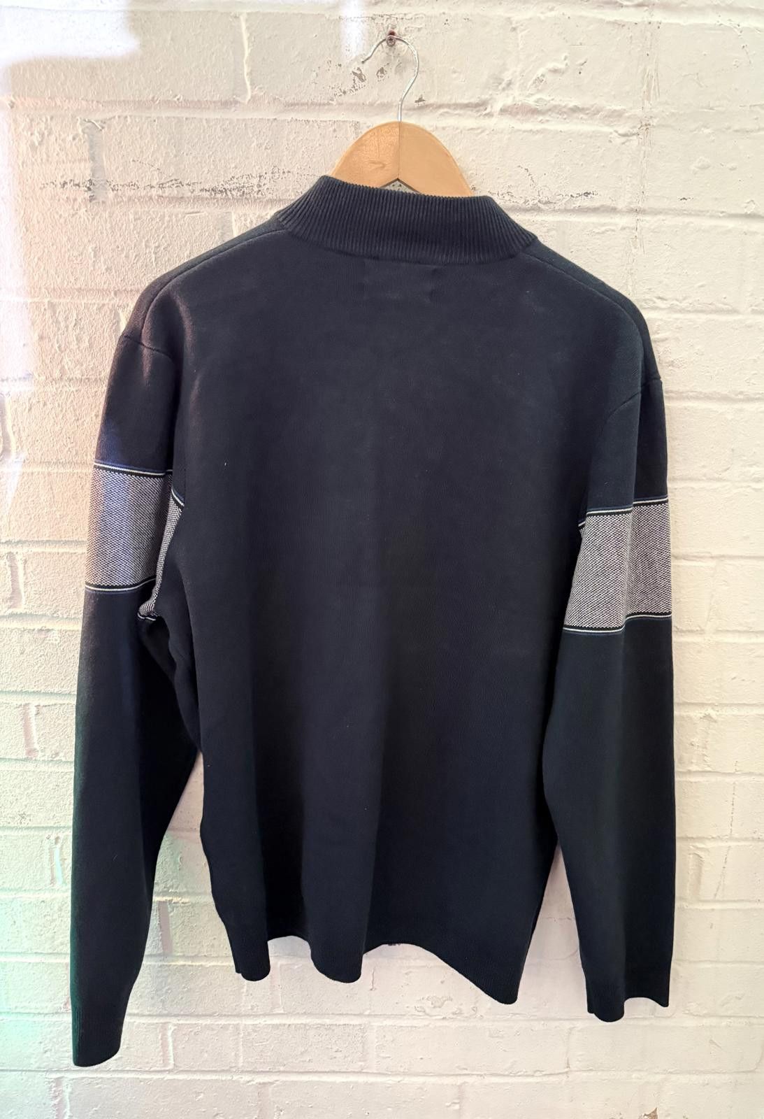 M.E. Sport M&S Men's Full Zip Cotton Blend Sweater Size US XL / EU 56 / 4 - 2 Thumbnail