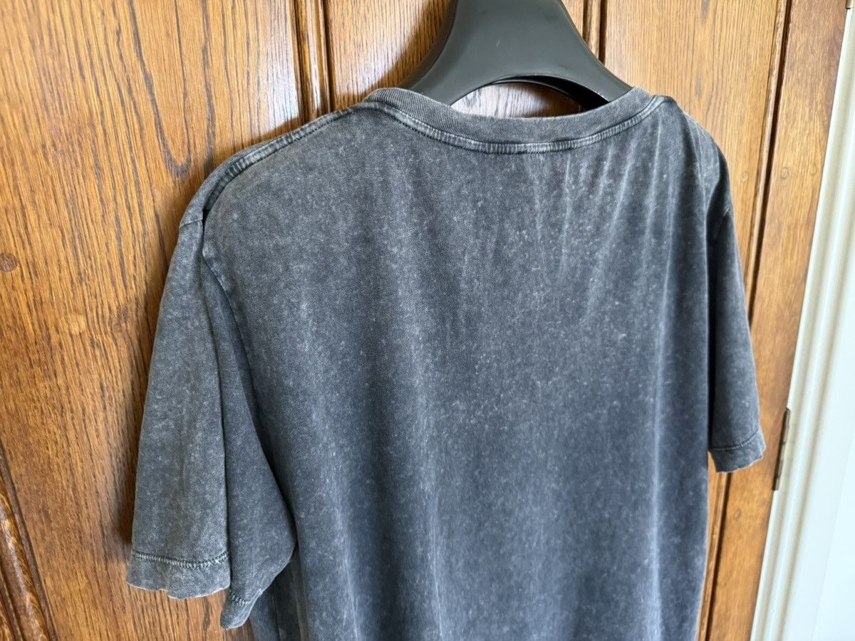 Saint Laurent Paris SS19 Saint Laurent Rive Gauche logo acid wash T shirt grail Size US S / EU 44-46 / 1 - 14 Thumbnail