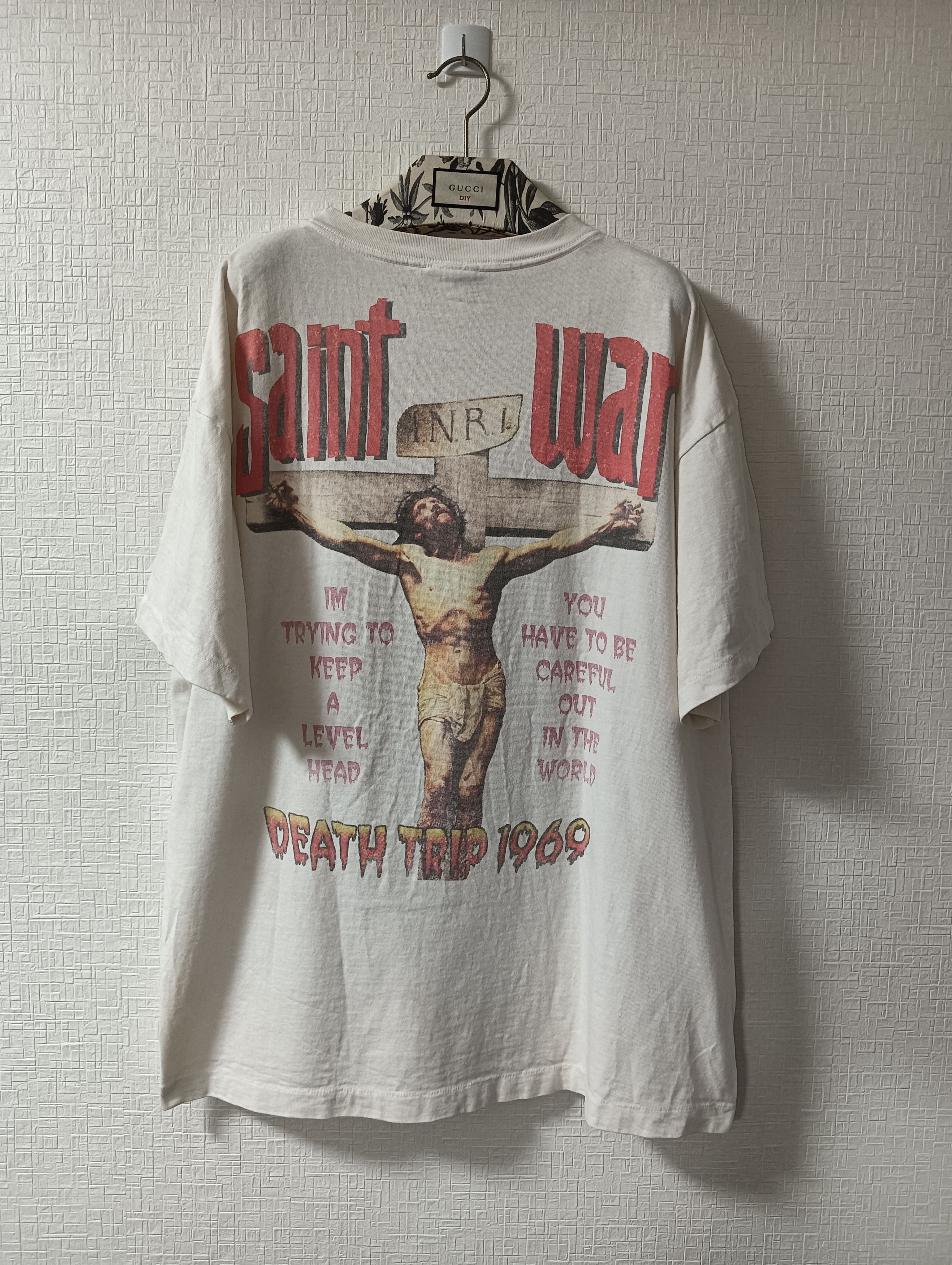 Saint Michael Saint War Tee Size US XL / EU 56 / 4 - 2 Thumbnail