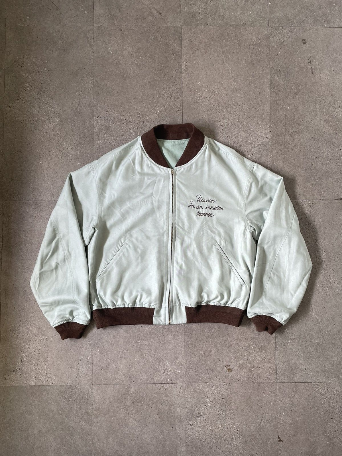 VISVIM DOUGLAS JKT SS24 Reversible Light green
