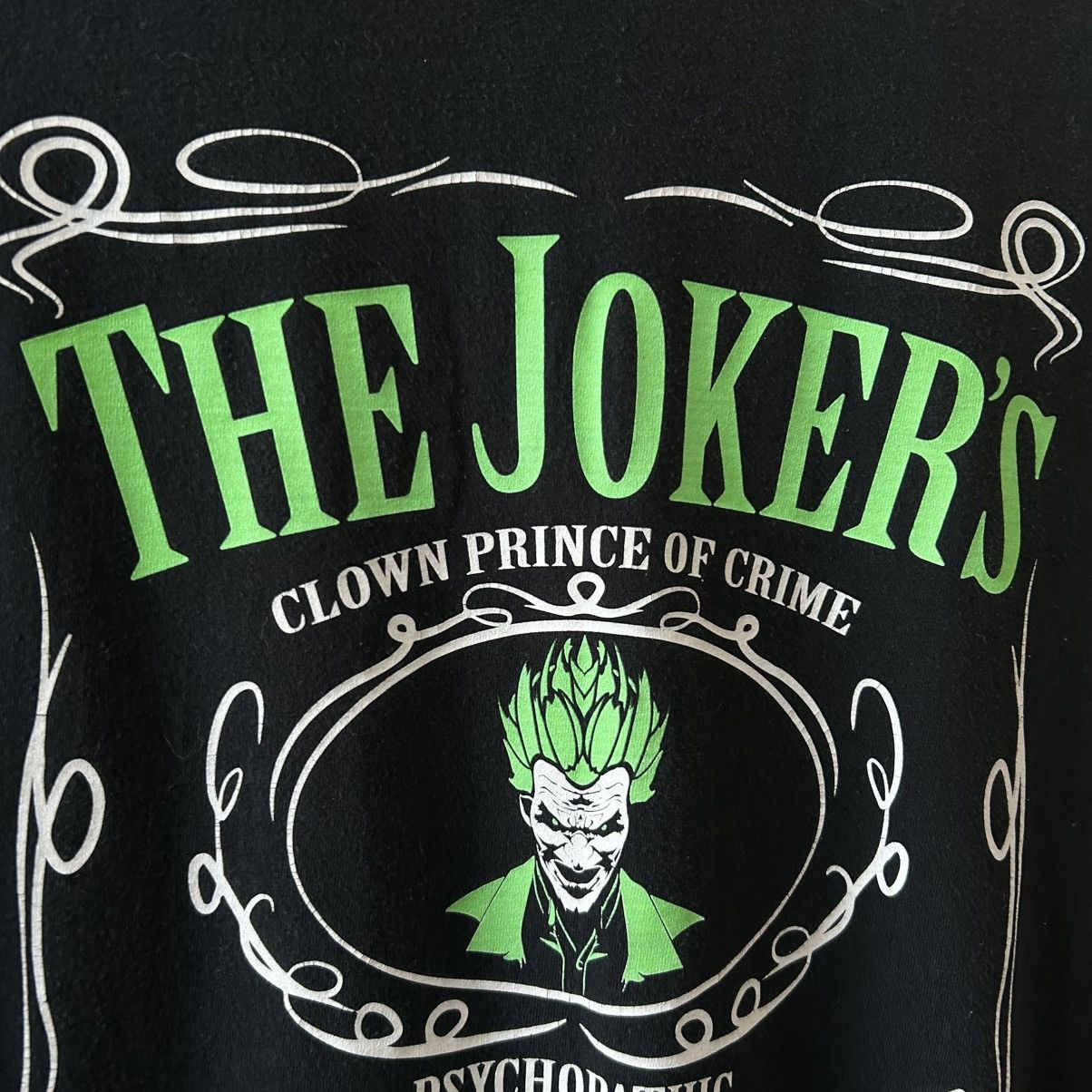 Vintage Vintage The Jokers Arkham Whiskey big logo movie tee Size US S / EU 44-46 / 1 - 3 Thumbnail