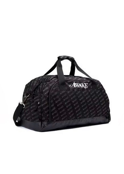 Awake NY 3m Reflective Logo Duffle Bag Black