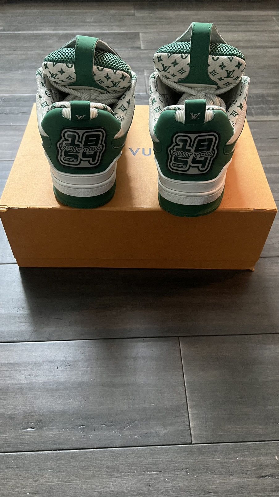 Louis Vuitton Louis Vuitton Green Skates Size US 10 / EU 43 - 10 Thumbnail