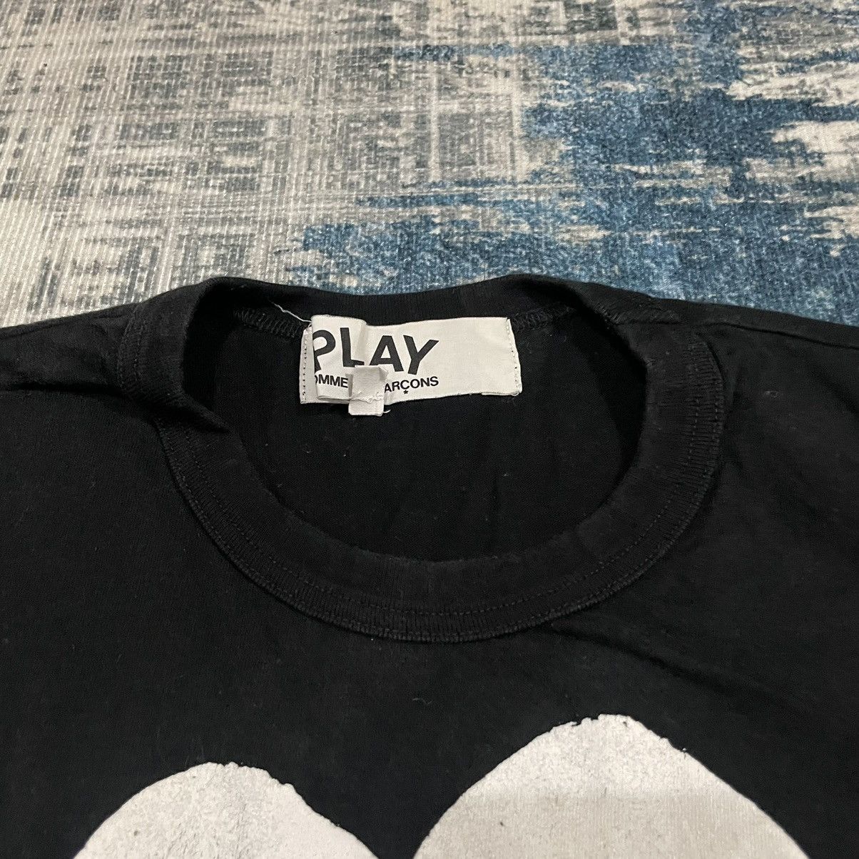 Comme des Garcons Comme Des Garçons Play Heart Logo cotton T-shirt Size US M / EU 48-50 / 2 - 4 Thumbnail