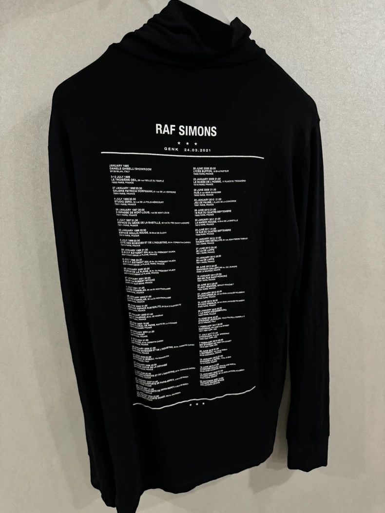 Raf Simons Raf simons 21aw black turtleneck base long sleeves 2501-Nex Size US L / EU 52-54 / 3 - 2 Thumbnail