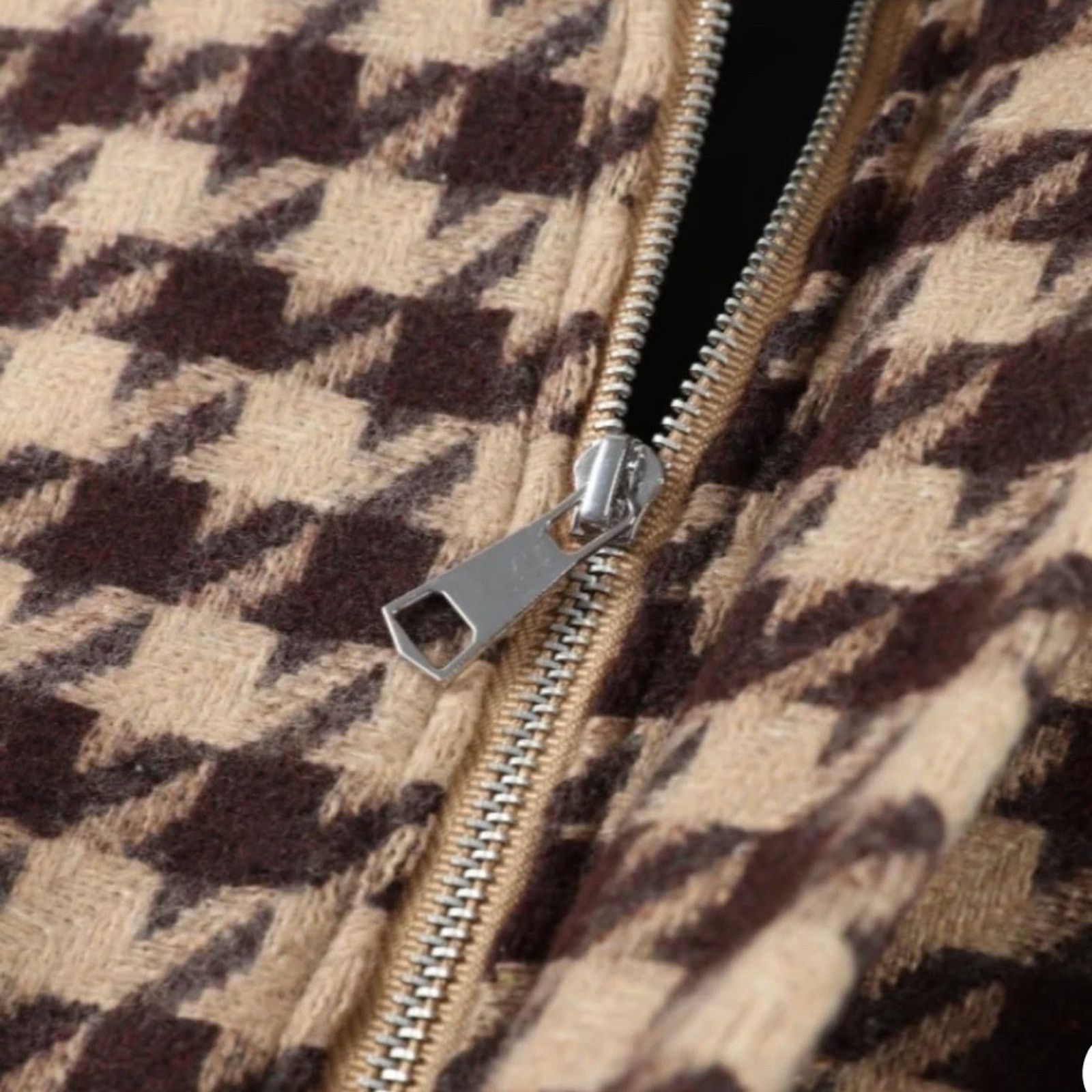 The Unbranded Brand New Chic Houndstooth Jacket and Shorts Set size S Size S / US 4 / IT 40 - 8 Thumbnail
