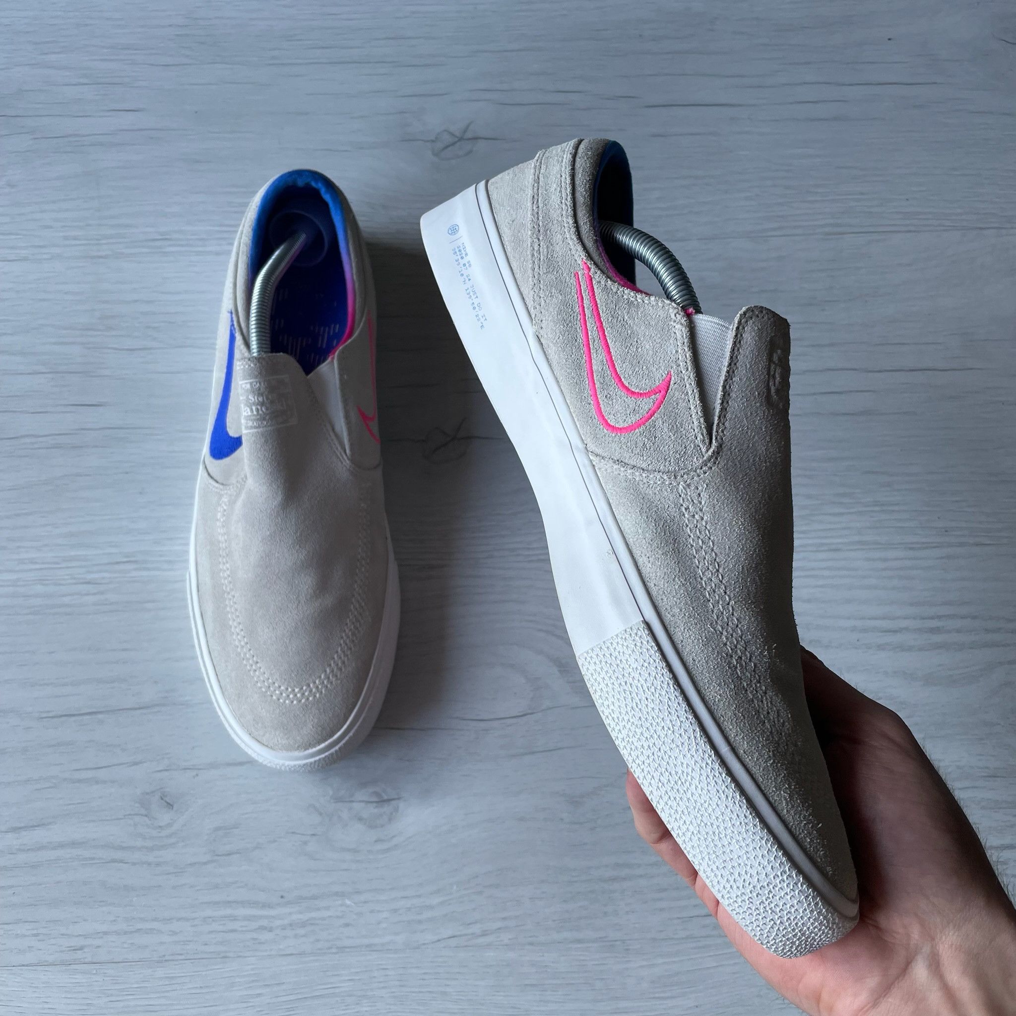 Nike Nike SB Zoom Stefan Janoski Slip RM T Summit White Size US 12 / EU 45 - 7 Thumbnail