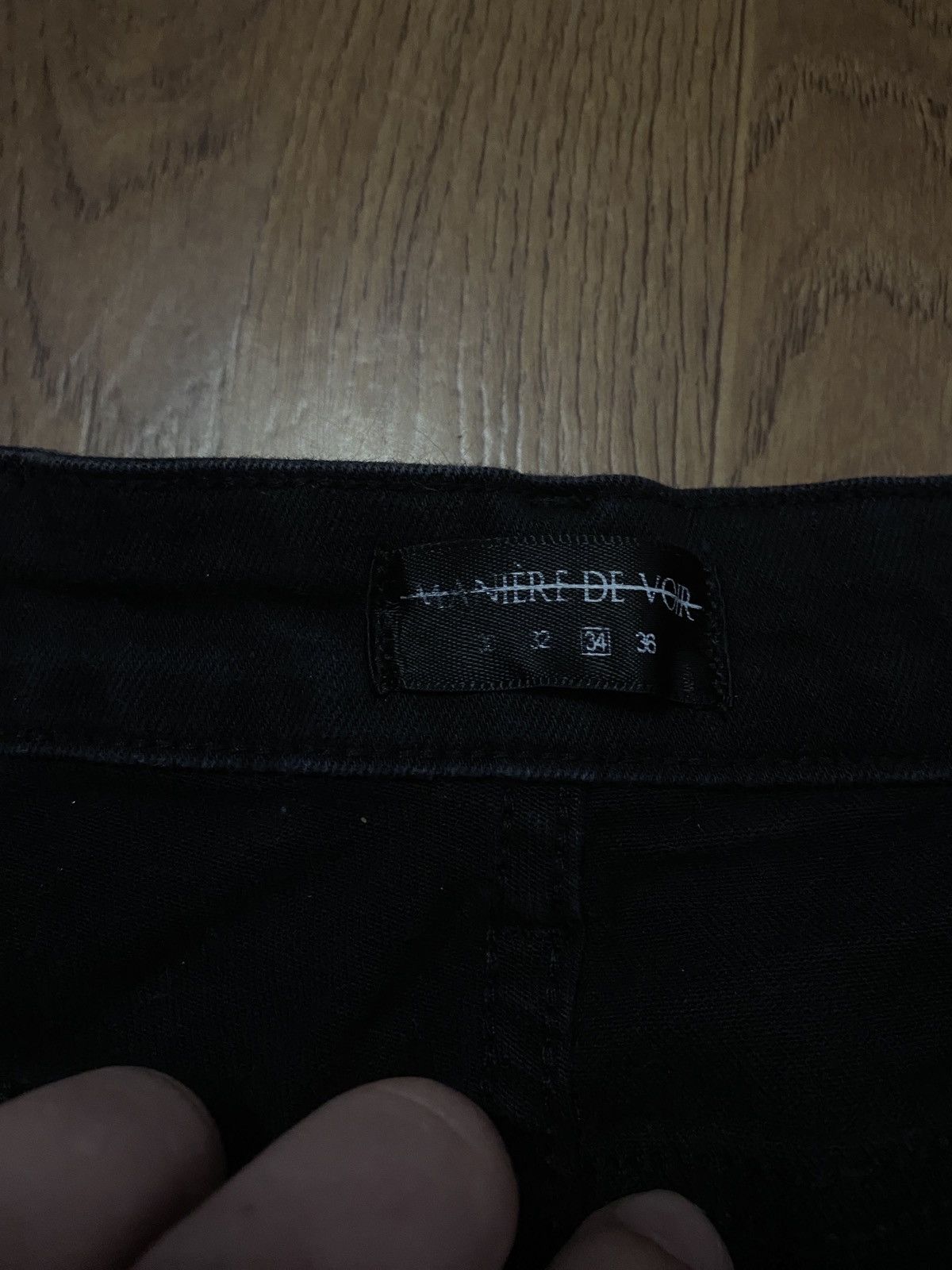 Maniere De Vior Painted Jeans Like Amiri Or Gallery Dept. Size US 34 / EU 50 - 2 Thumbnail